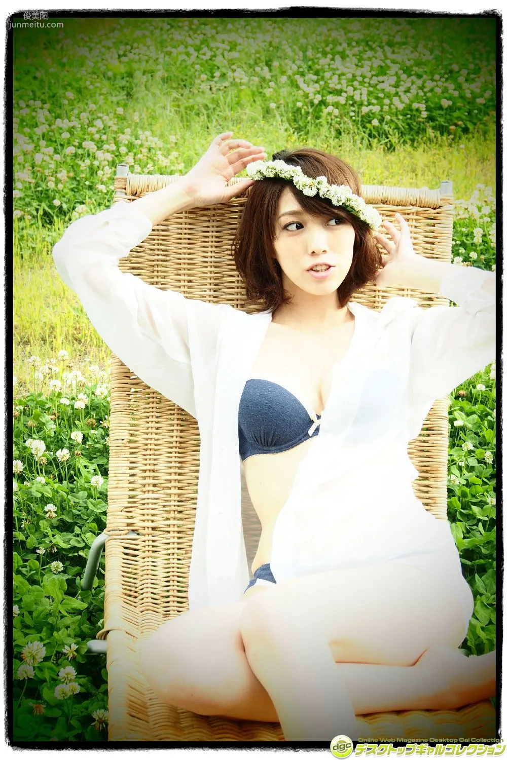 Mizuho Hata "An Orthodox Beauty Who Has Increased Her Adult Allure!!" Photo Set [DGC] NO.1224 photo 63