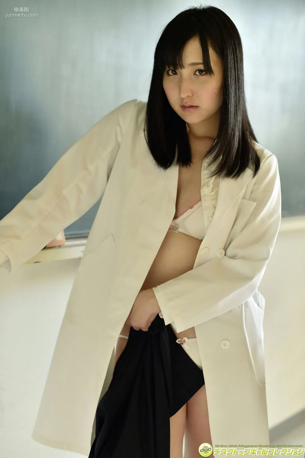 Satoko Hirano Long Black Hair and Translucent Beautiful Skin, an Orthodox Beautiful Girl! Photo Set [DGC] NO.1214 photo 91