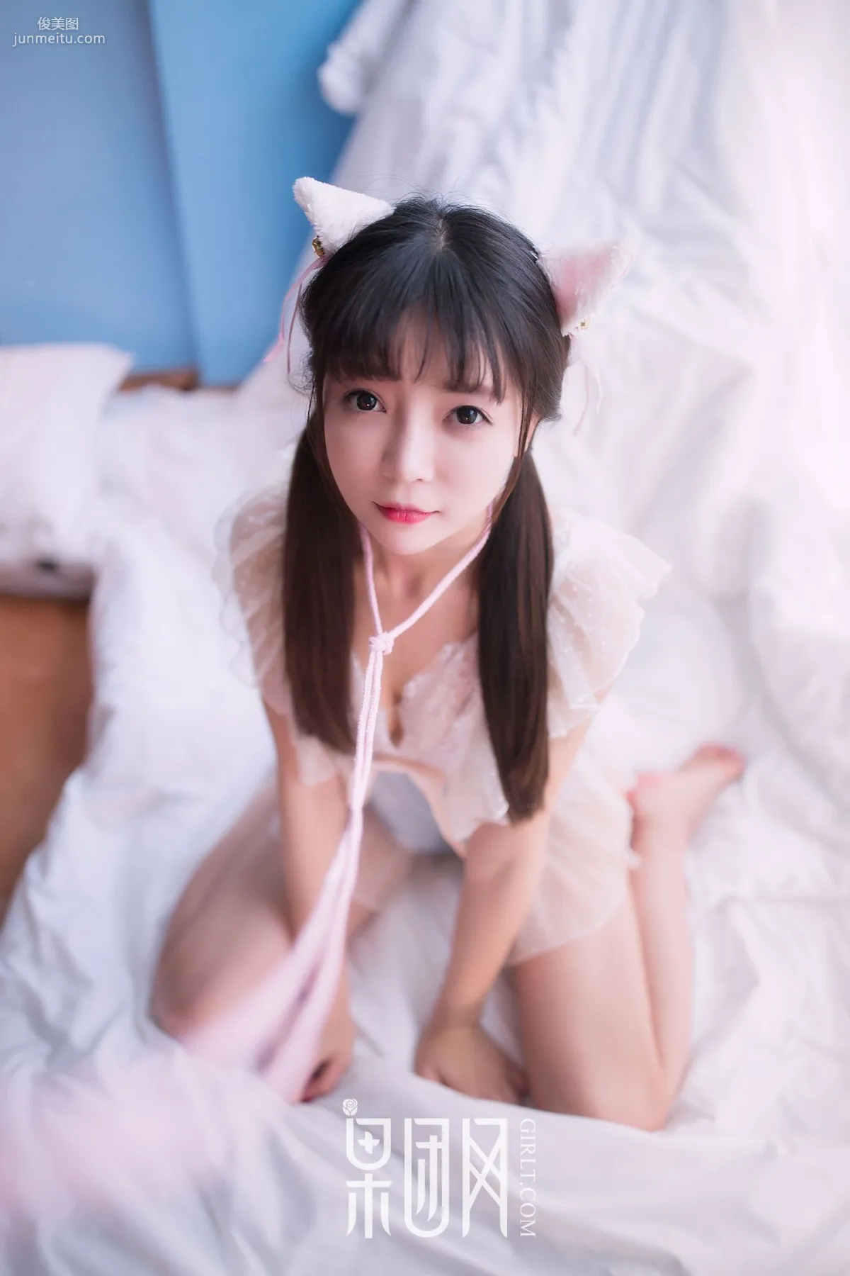 萌萌女《掌上芭蕾粉色糖果》 [果團網Girlt] No.044 寫真集 27