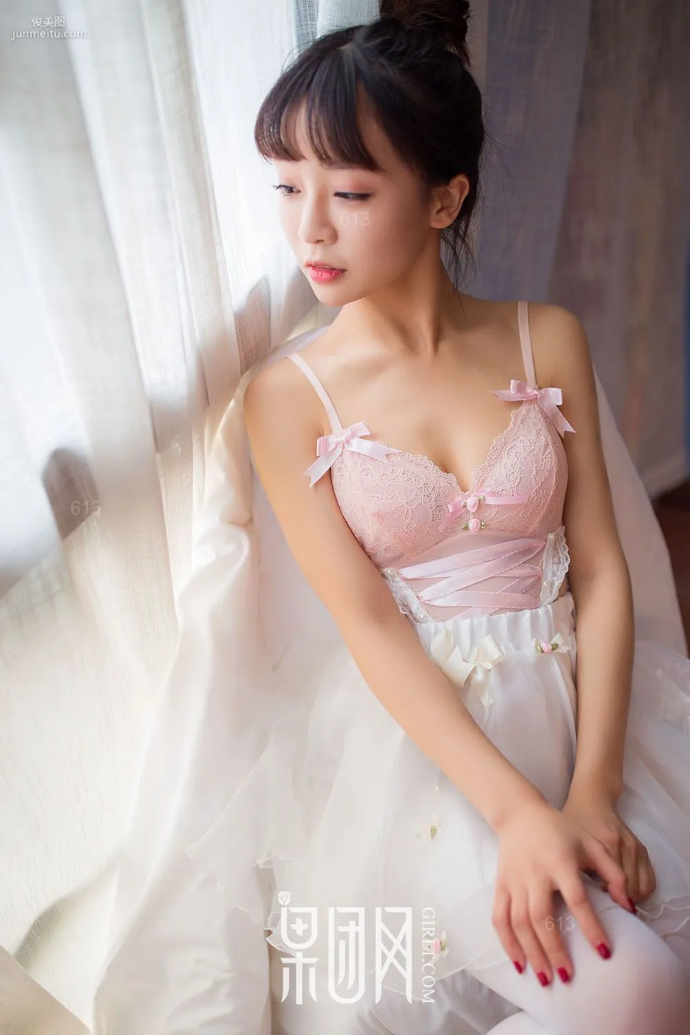 萌萌女《掌上芭蕾粉色糖果》 [果團網Girlt] No.044 寫真集 9
