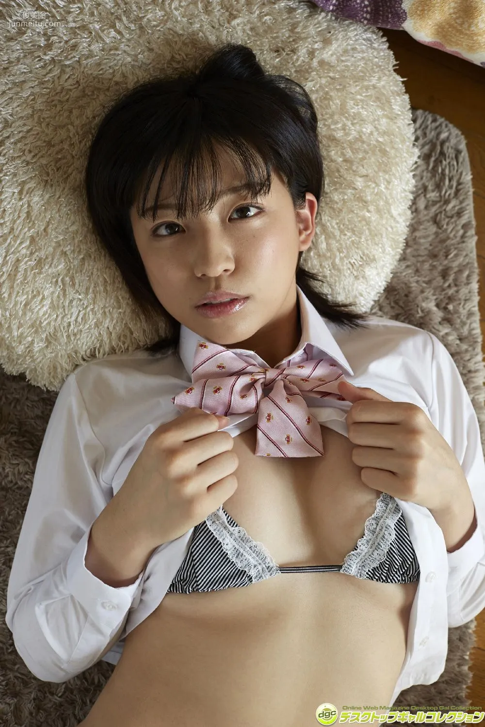 Yuzu Tsuji Tall F-Cup! Well-Balanced Voluptuous Body Photo Set [DGC] NO.1229 photo 90