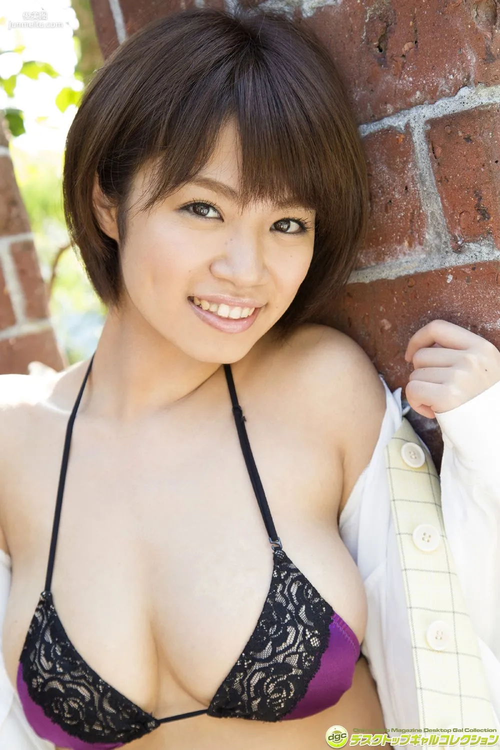 Nanoka Healing Type, Baby Face Gravure Idol with Fluffy I-Cup! Photo Set [DGC] NO.1222 photo 8