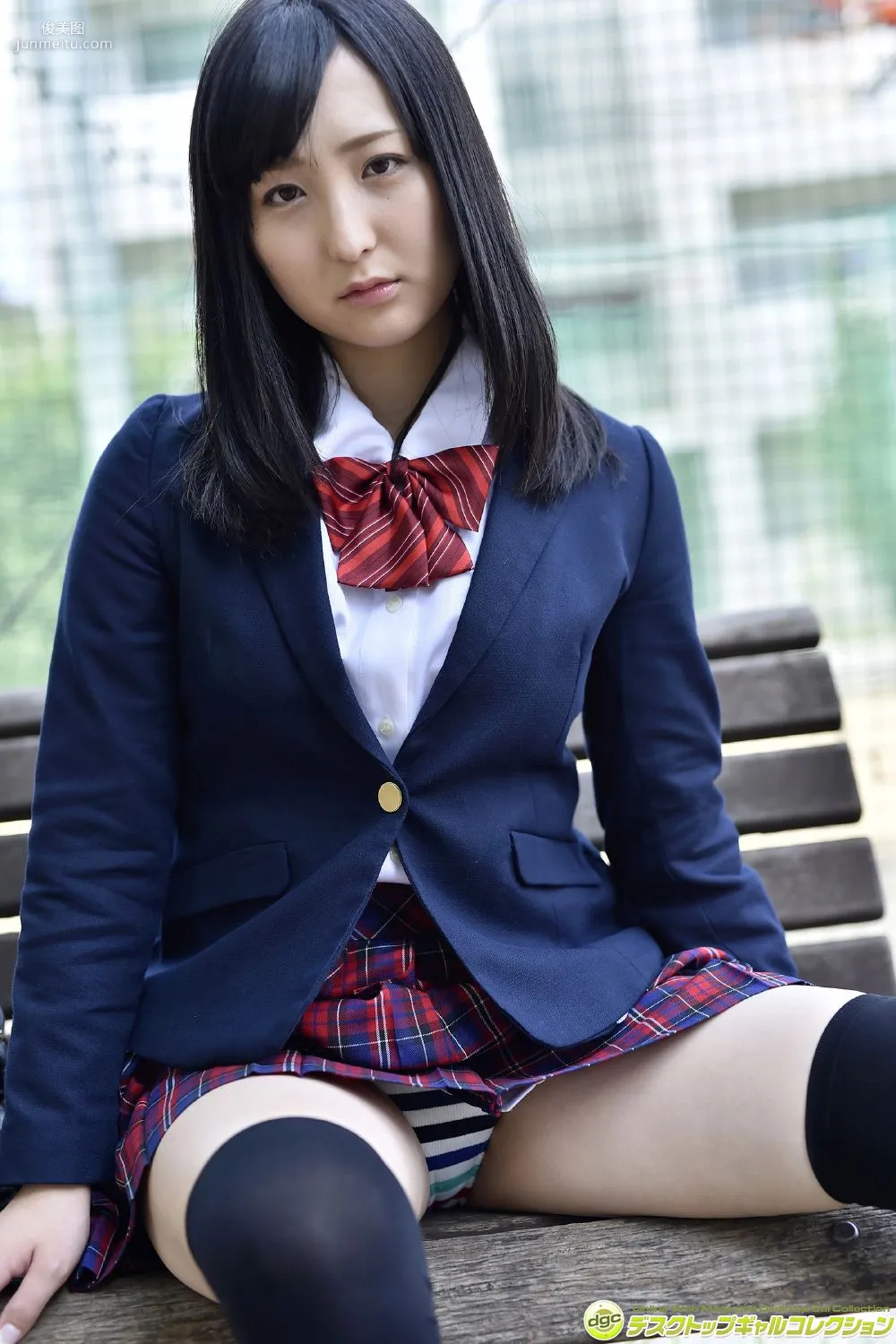 Satoko Hirano Long Black Hair and Translucent Beautiful Skin, an Orthodox Beautiful Girl! Photo Set [DGC] NO.1214 photo 5
