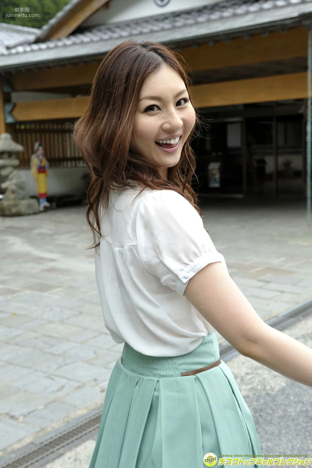 Yui Tatsumi, Tall, Beautiful Legs, Nice Body... Beautiful Race Queen!! Photo Set [DGC] NO.1213 photo 19