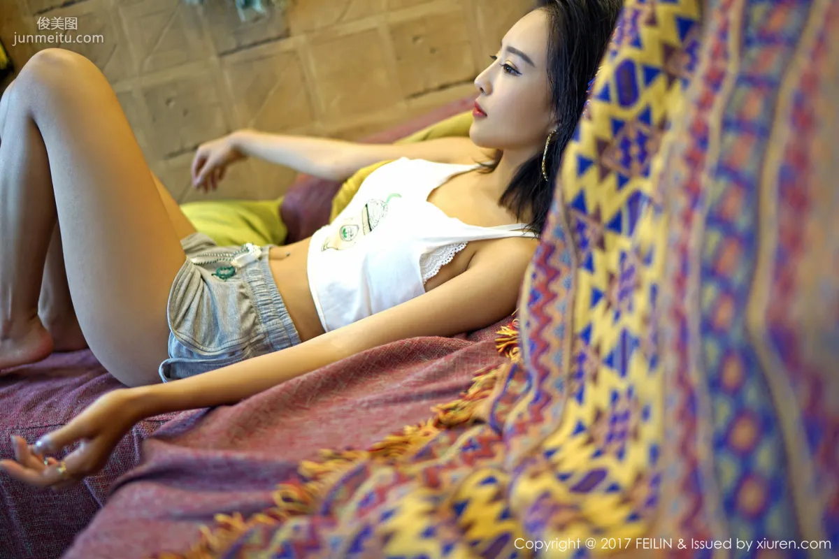 Zhao Yixuan Delicate Features + Outstanding Abs Line [FeiLin] VOL.087 Photo Set photo 20