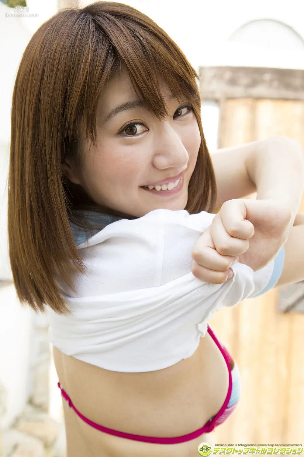 Aeri Ikeda, Healing Gravure Idol with Marshmallow G-Cup! Photo Set [DGC] NO.1216 photo 9