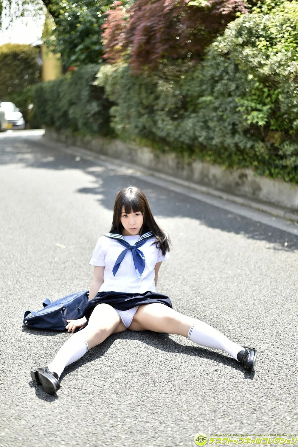 Runa Amemiya, H Cup Unbalanced with Petite Height!! Photo Set [DGC] NO.1202 photo 2