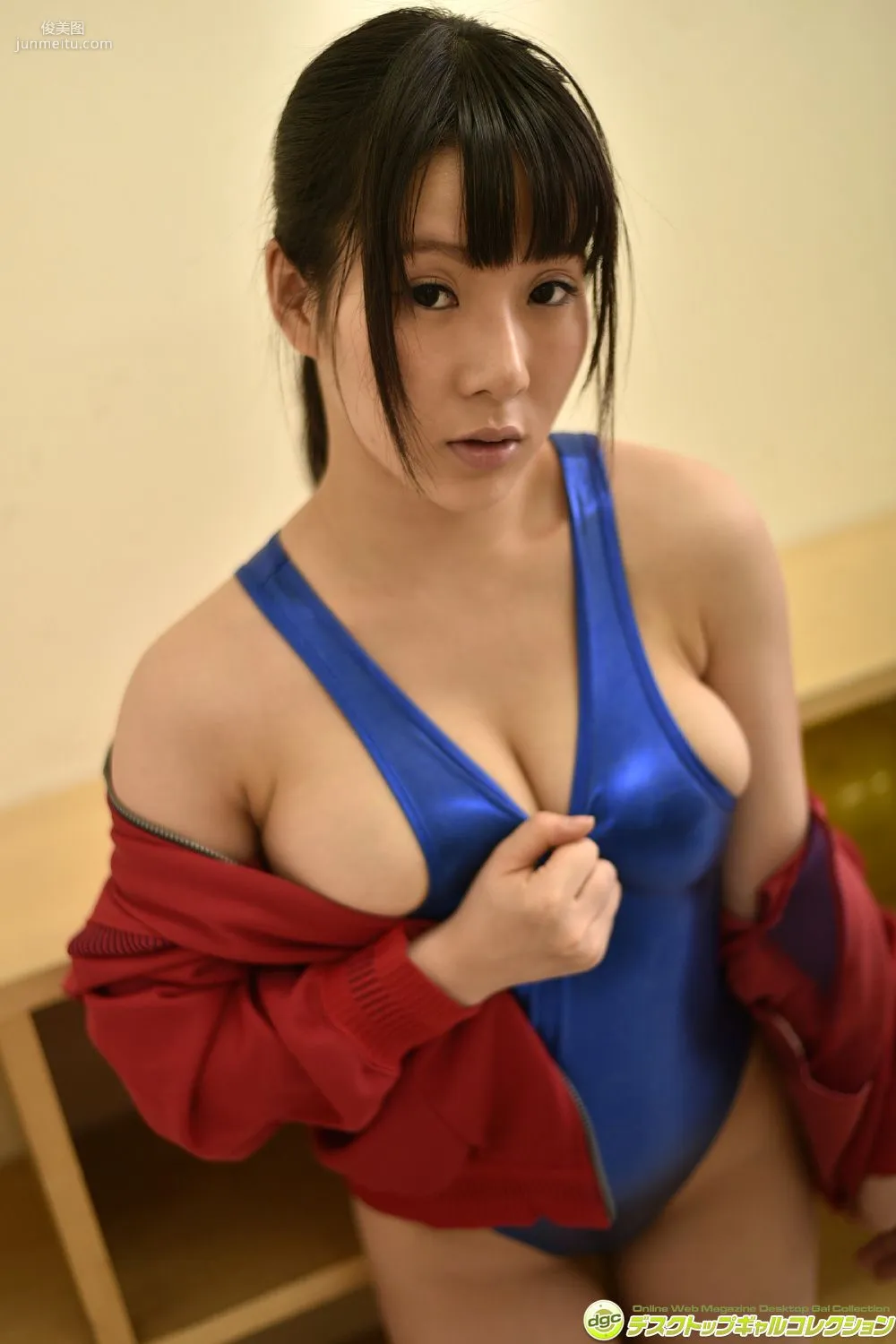 Runa Amemiya, H Cup Unbalanced with Petite Height!! Photo Set [DGC] NO.1202 photo 83