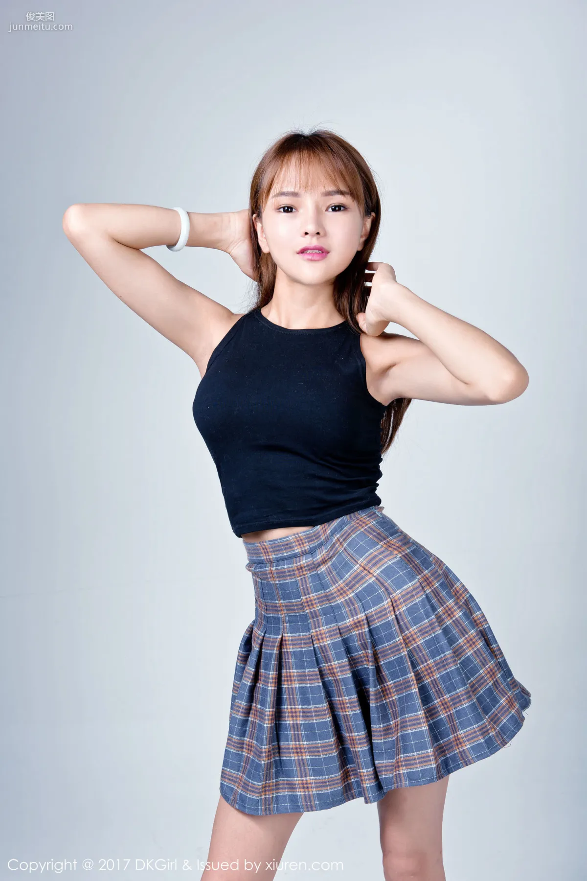 Cen Yuqiao, Mixed-Race Beauty, Baby Face and Big Bust [DKGirl] VOL.031 Photo Set photo 3
