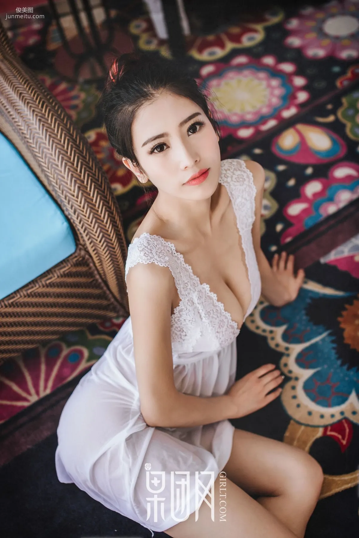 Tong Linger, Long-Legged Young Model with 34D Breasts [Girlt] No.040 Photo Set photo 16