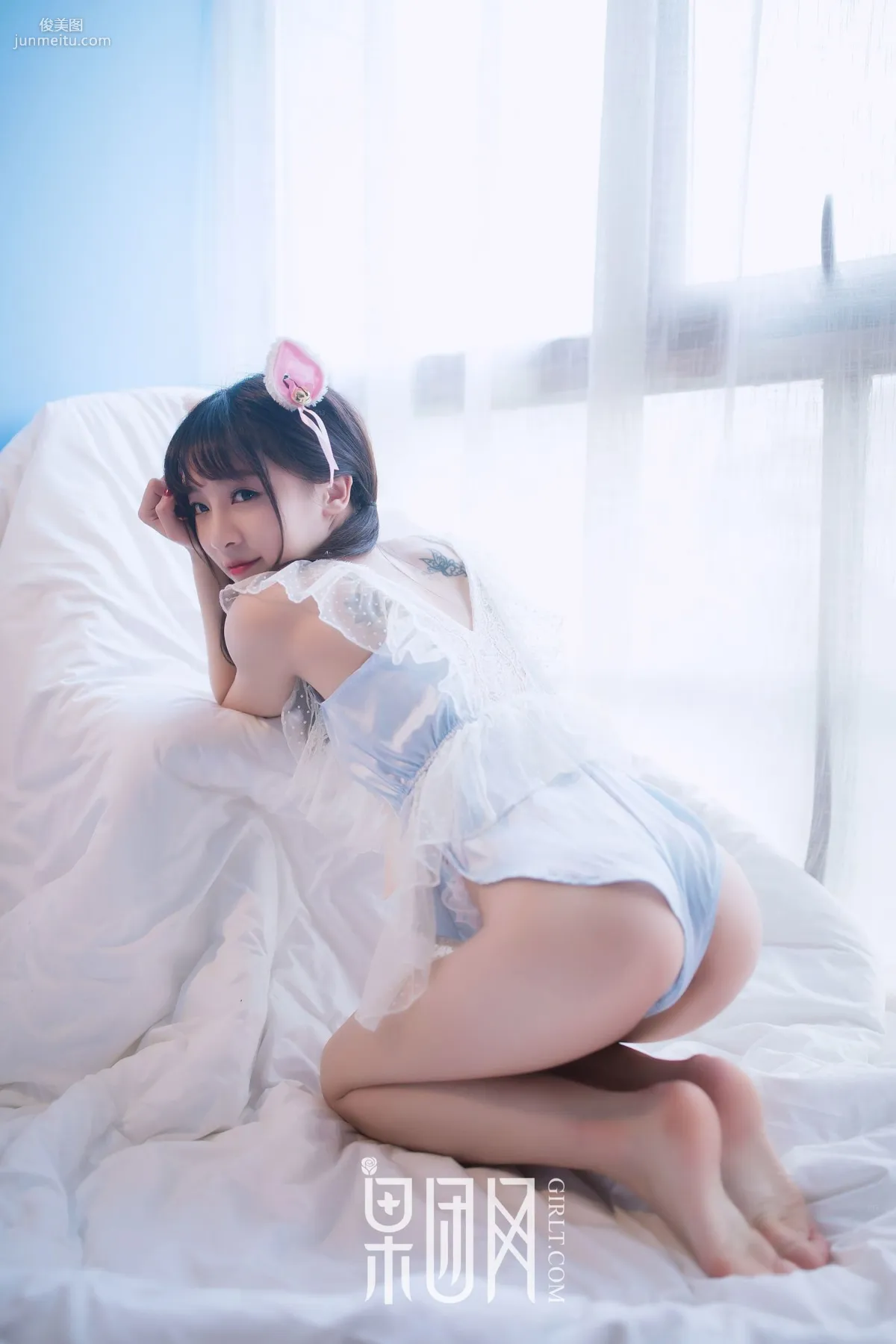 萌萌女《掌上芭蕾粉色糖果》 [果團網Girlt] No.044 寫真集 14