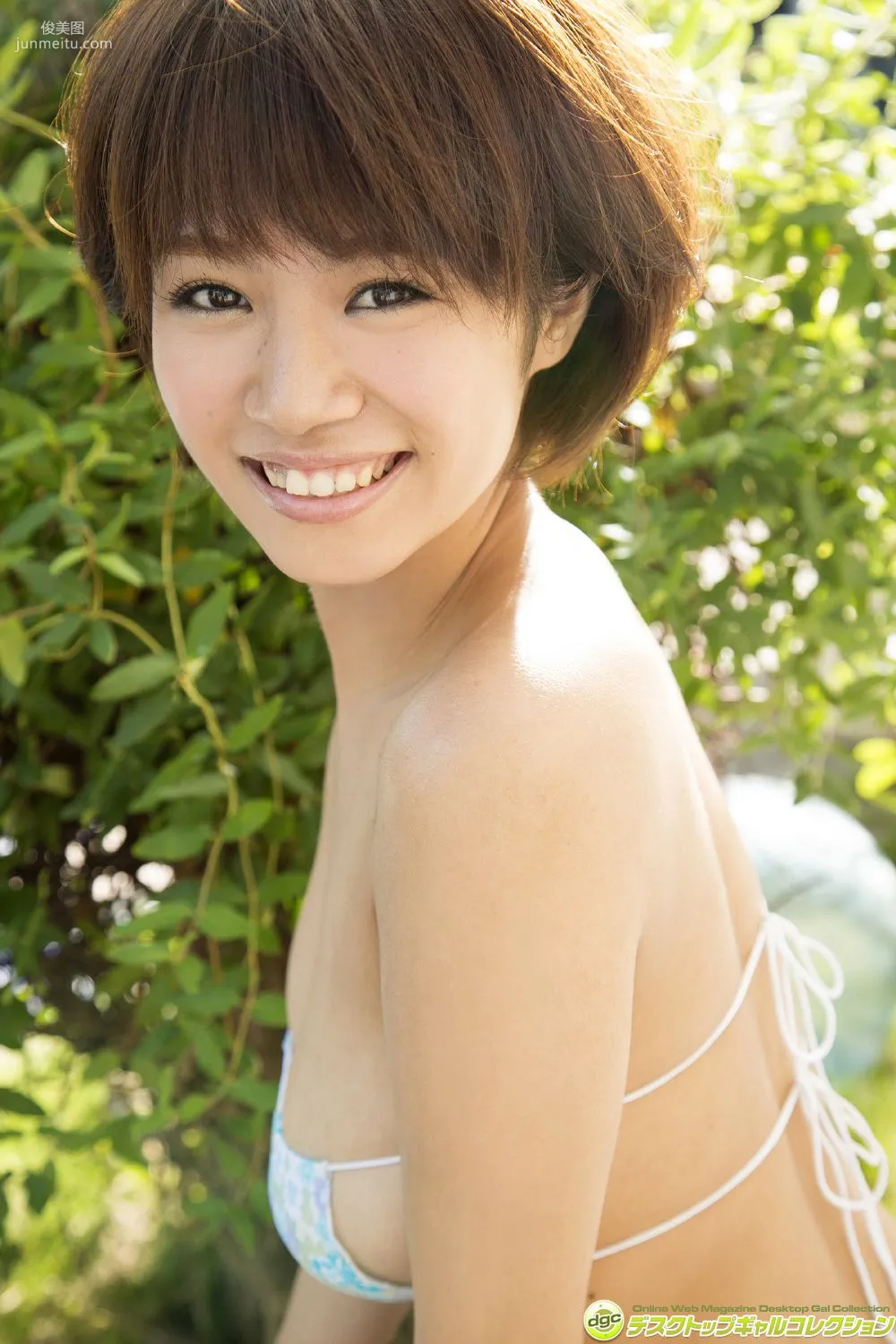 Nanoka Healing Type, Baby Face Gravure Idol with Fluffy I-Cup! Photo Set [DGC] NO.1222 photo 76