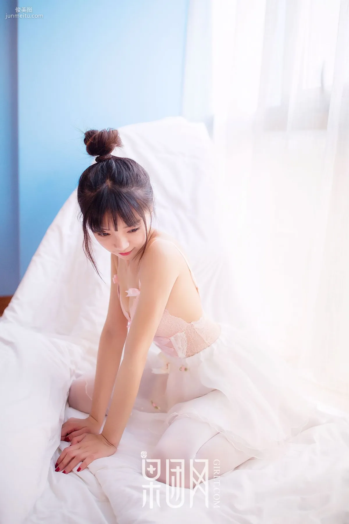 萌萌女《掌上芭蕾粉色糖果》 [果團網Girlt] No.044 寫真集 11