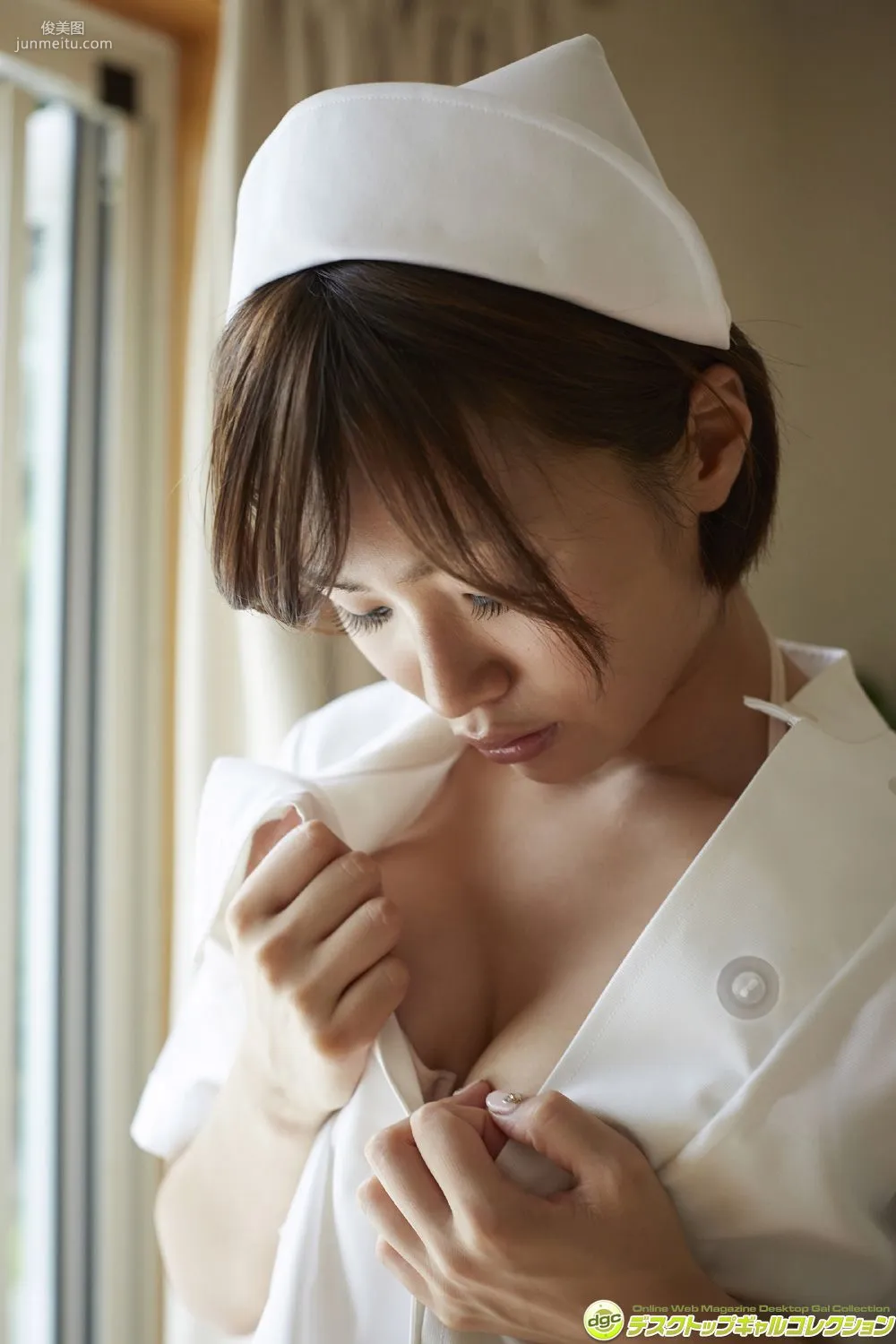 Chie Itoyama, Eyes Nailed to the Bouncy Swaying Plump Bust! Photo Set [DGC] NO.1212 photo 41