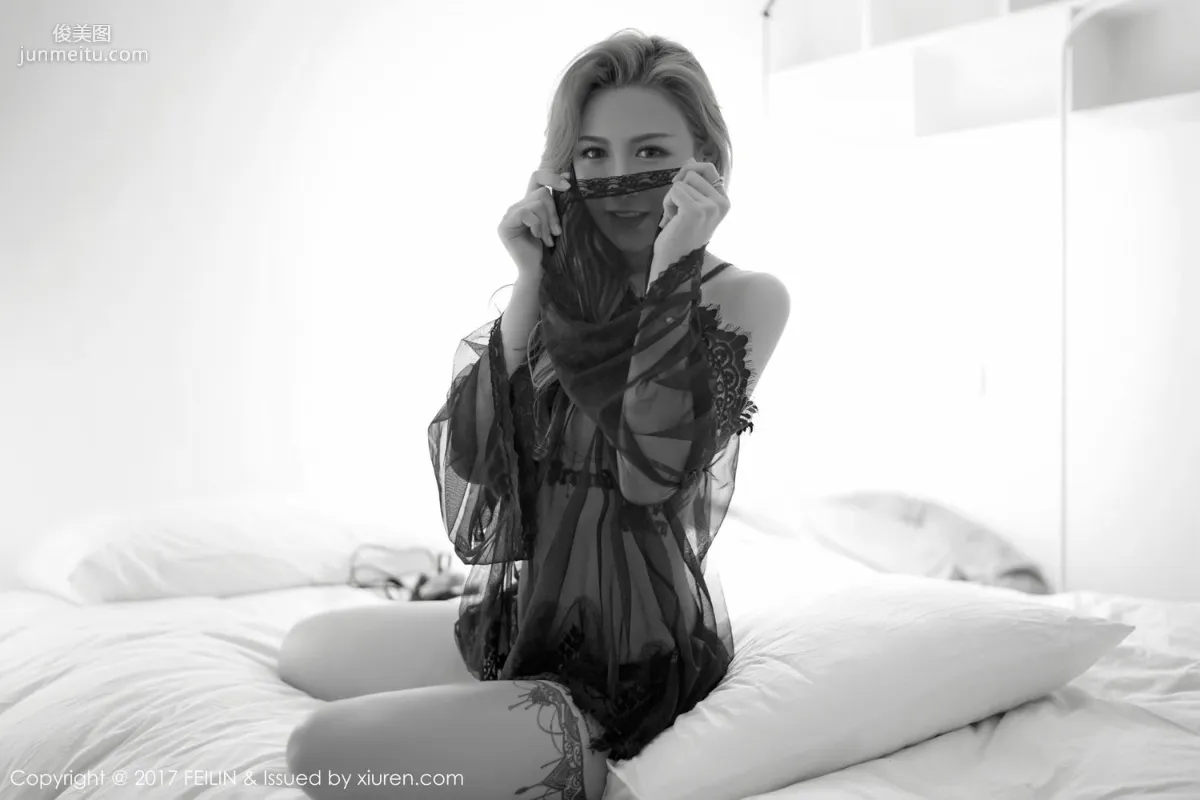 Han Dada, Fit Figure, Long Slim Legs, Graceful and Charming [FeiLin] VOL.096 Photo Set photo 44