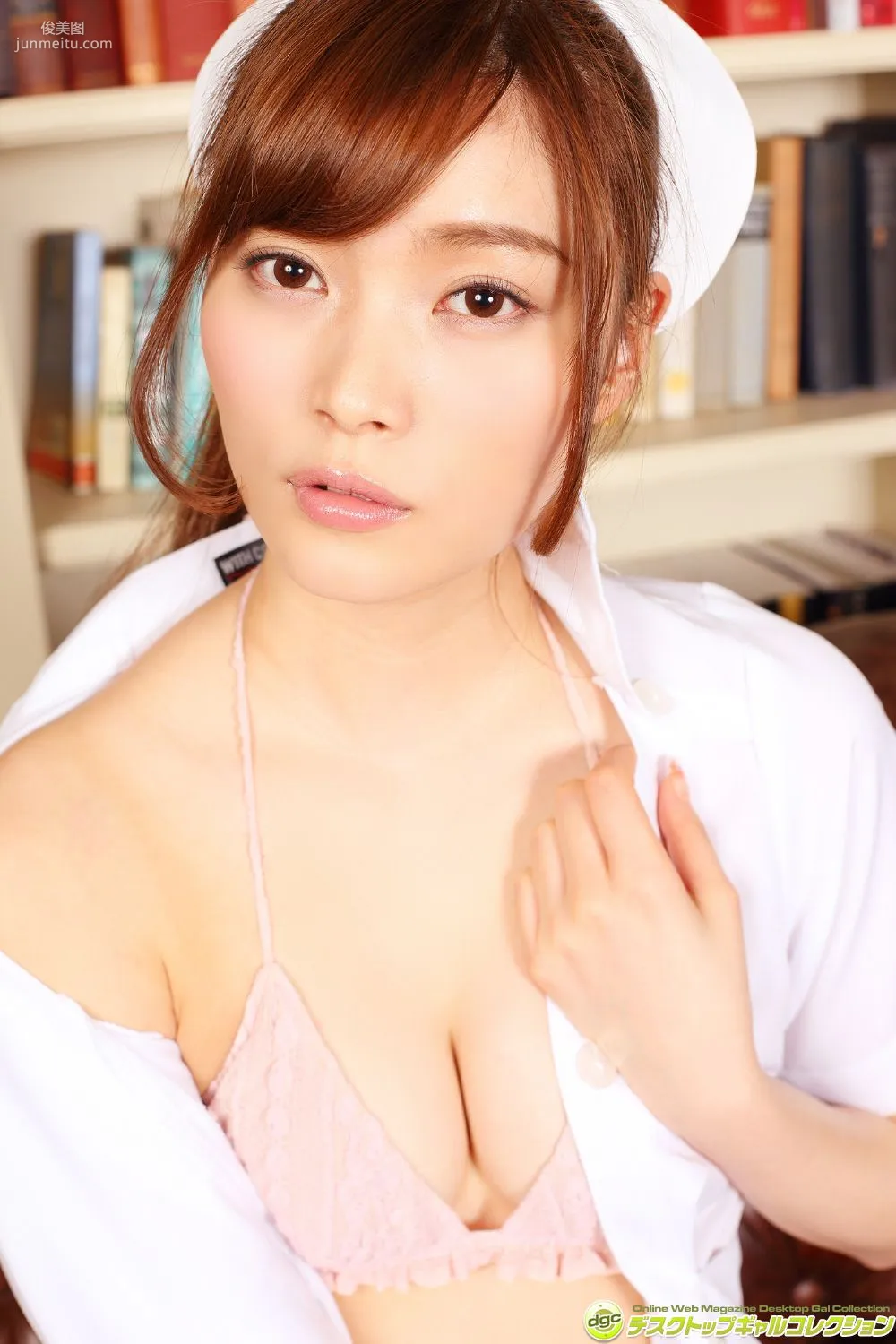 Maho Hashimoto, Slender Body with Translucent White Skin! Photo Set [DGC] NO.1252 photo 22
