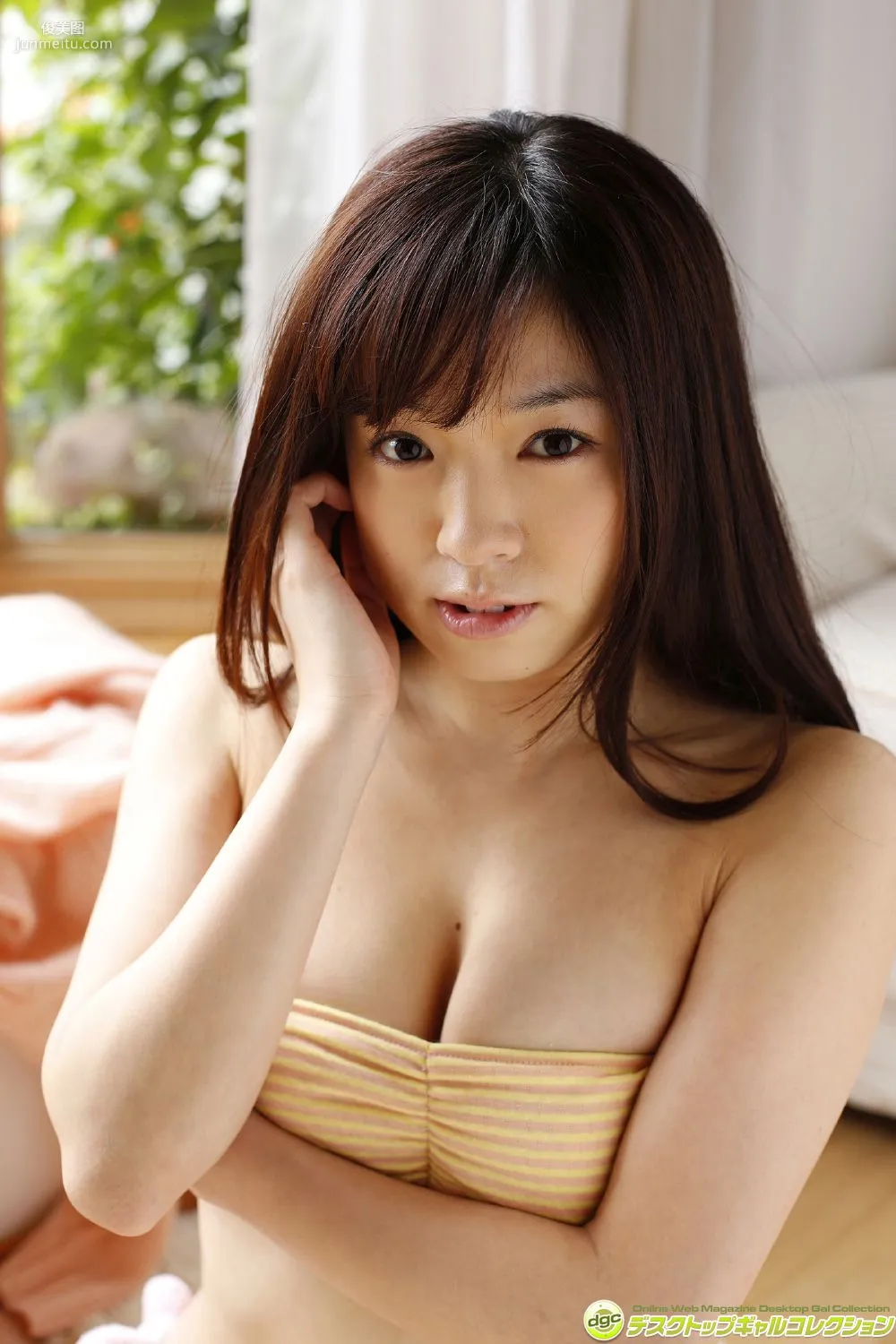Yua Saito, Challenging Sexy Poses with an Innocent Smile!, Photo Set [DGC] NO.1233 photo 36