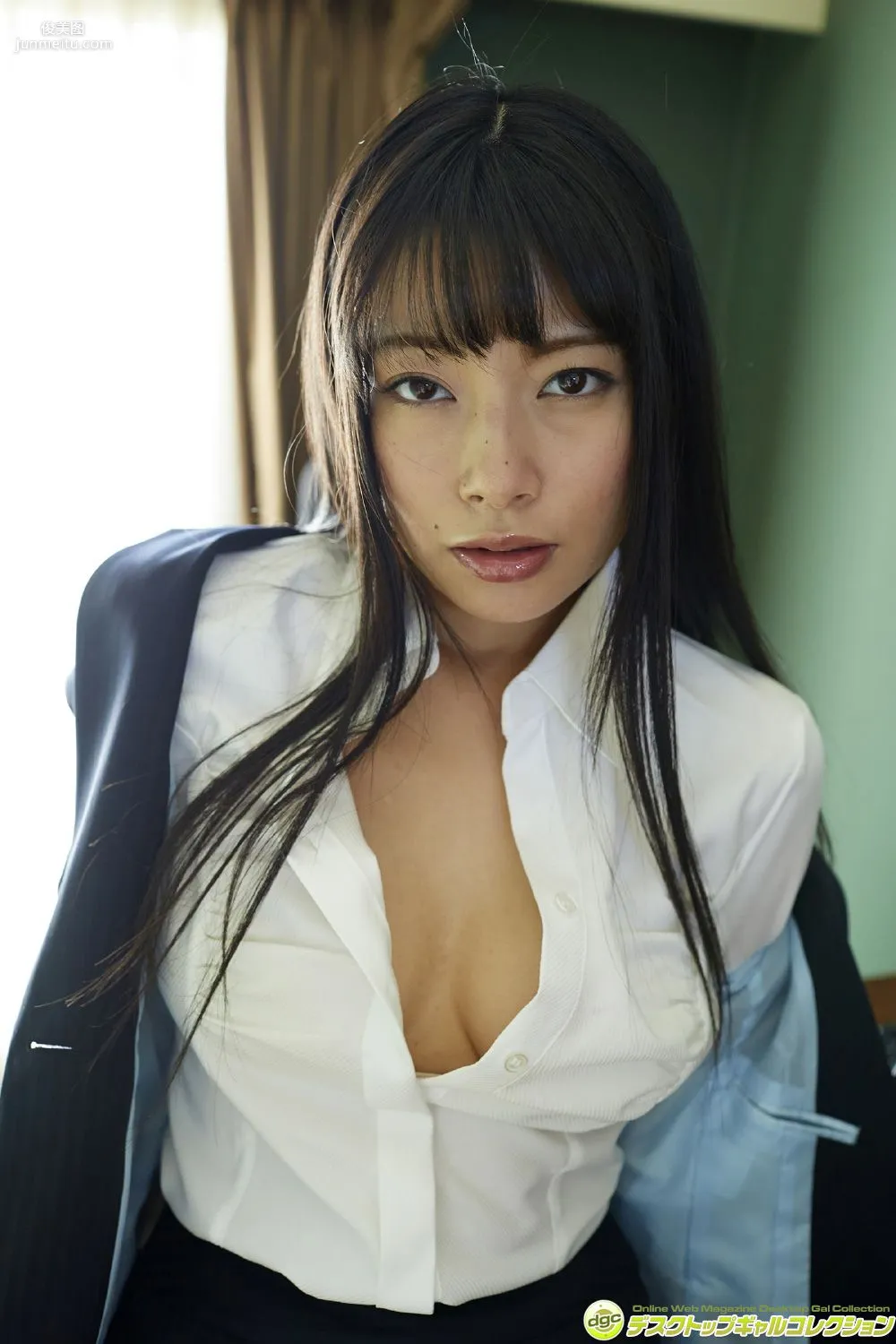 Megumi Haruno 《Provoking with Sensual Eyes and an Outstanding Figure!》 Photo Set [DGC] NO.1235 photo 56