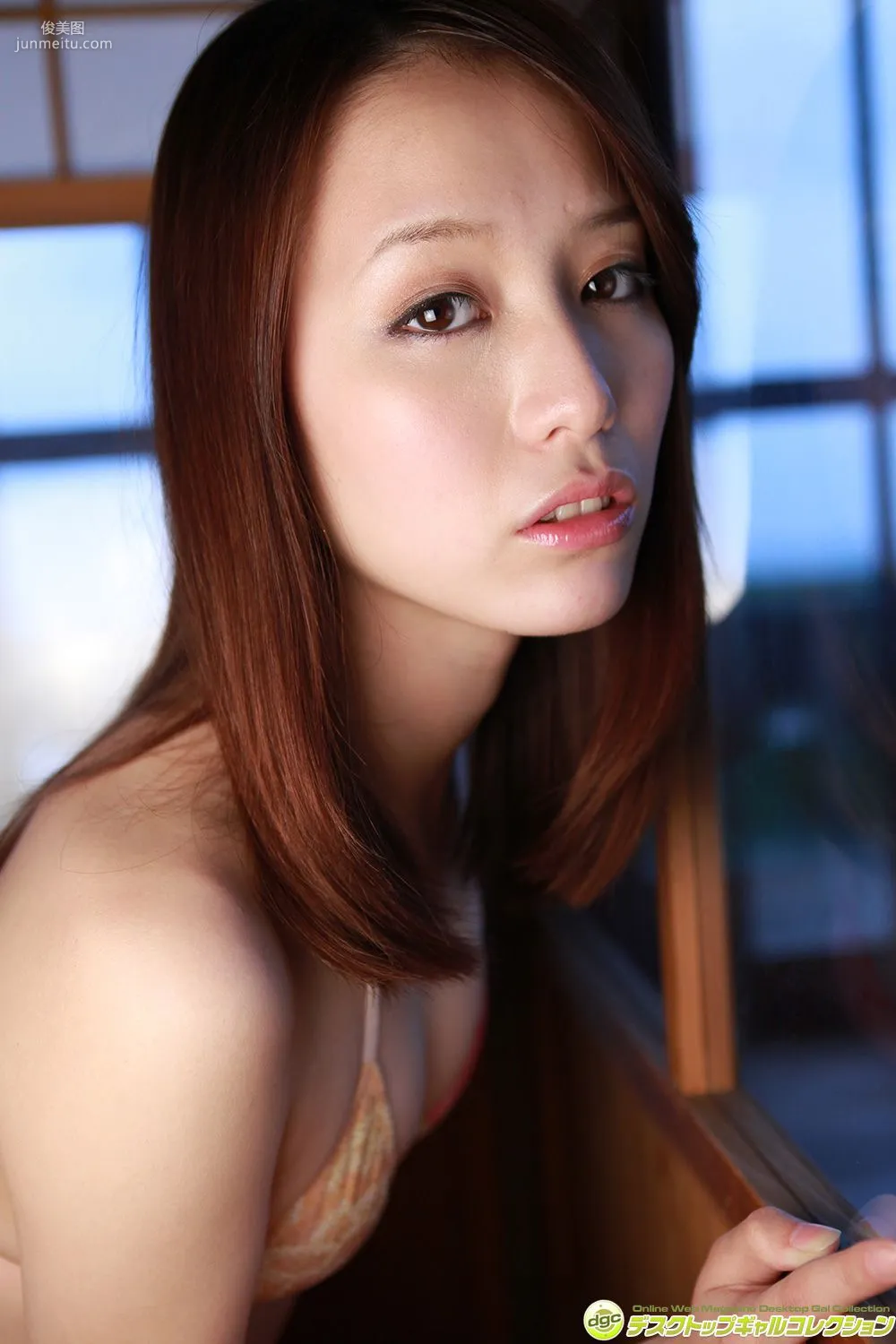 Erika Tsunashima, Such Translucent White Skin and Slender Body!, Photo Set [DGC] NO.1260 photo 72