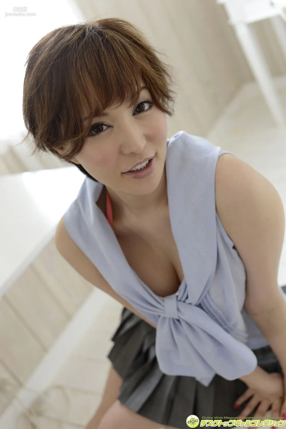 Yuria Satomi "Heavyweight Erotic Body Erotic Older Sister!" Photo Set [DGC] NO.1243 photo 41