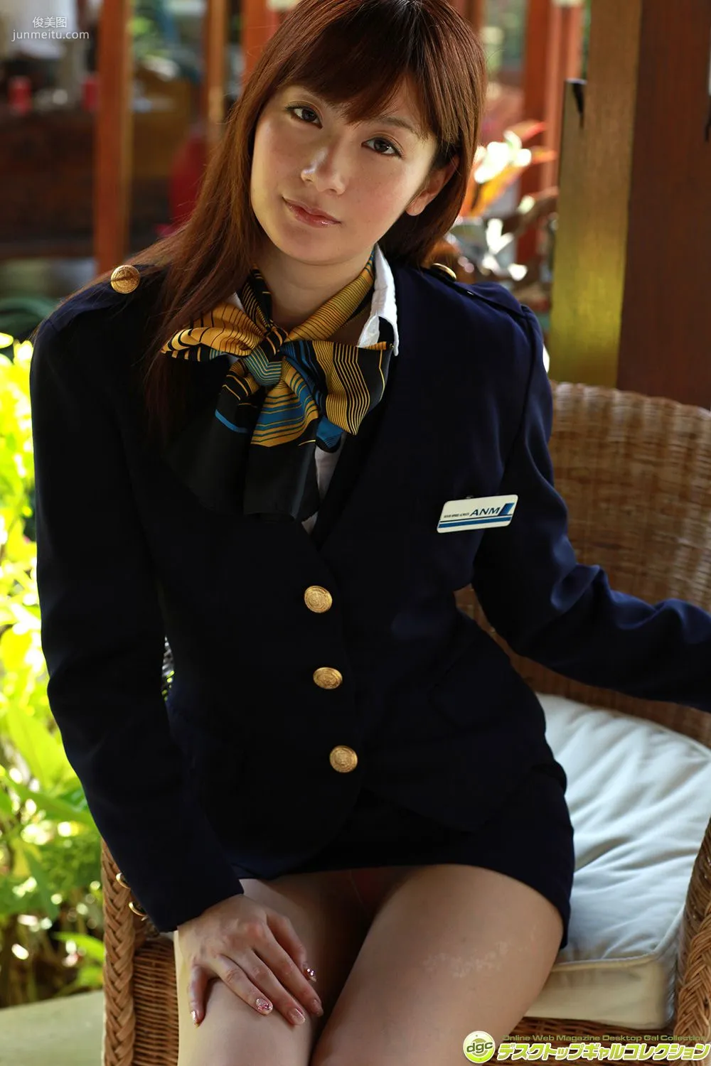 Anna Nakagawa Active in Comedy Too! The Peach Butt Queen of the Gravure World Photo Set [DGC] NO.1263 photo 60