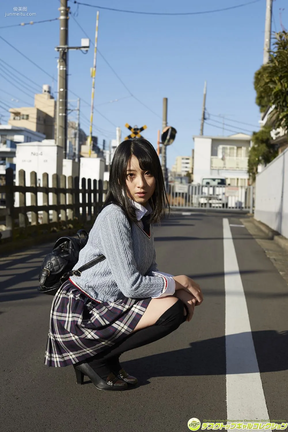 Yuri Kijima, Captivating with a Plump Body That Bursts Out of Her Uniform! Photo Set [DGC] NO.1244 photo 27
