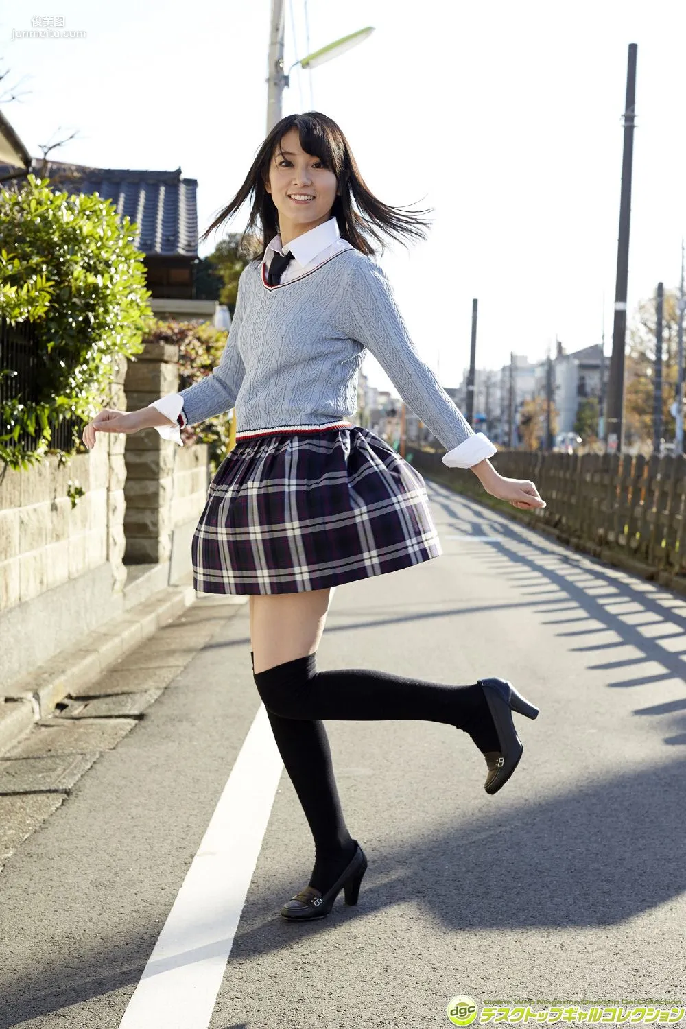 Yuri Kijima, Captivating with a Plump Body That Bursts Out of Her Uniform! Photo Set [DGC] NO.1244 photo 29