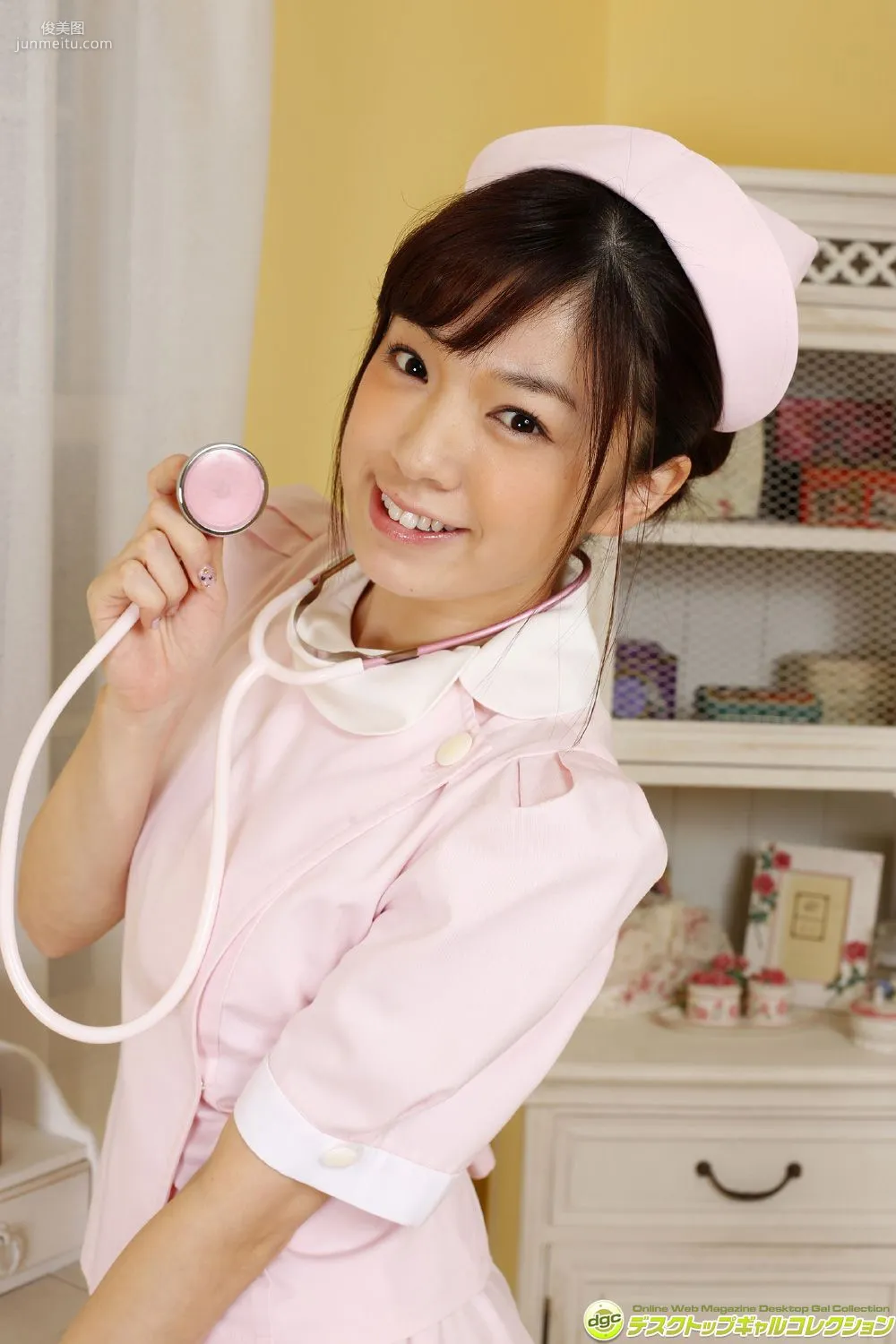Yua Saito, Challenging Sexy Poses with an Innocent Smile!, Photo Set [DGC] NO.1233 photo 42