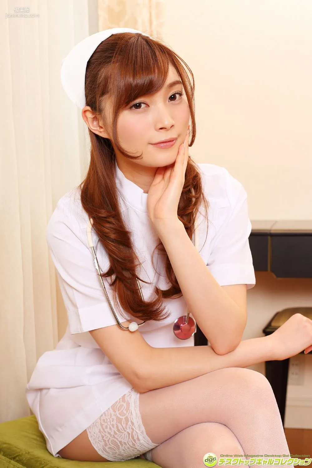 Maho Hashimoto, Slender Body with Translucent White Skin! Photo Set [DGC] NO.1252 photo 16