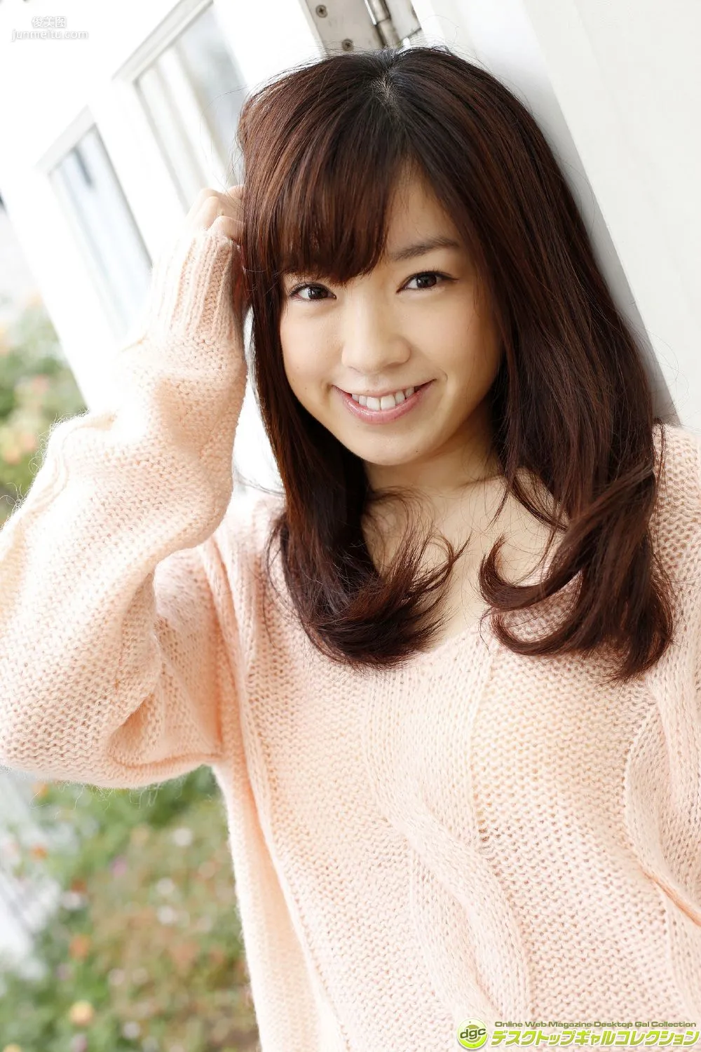 Yua Saito, Challenging Sexy Poses with an Innocent Smile!, Photo Set [DGC] NO.1233 photo 21
