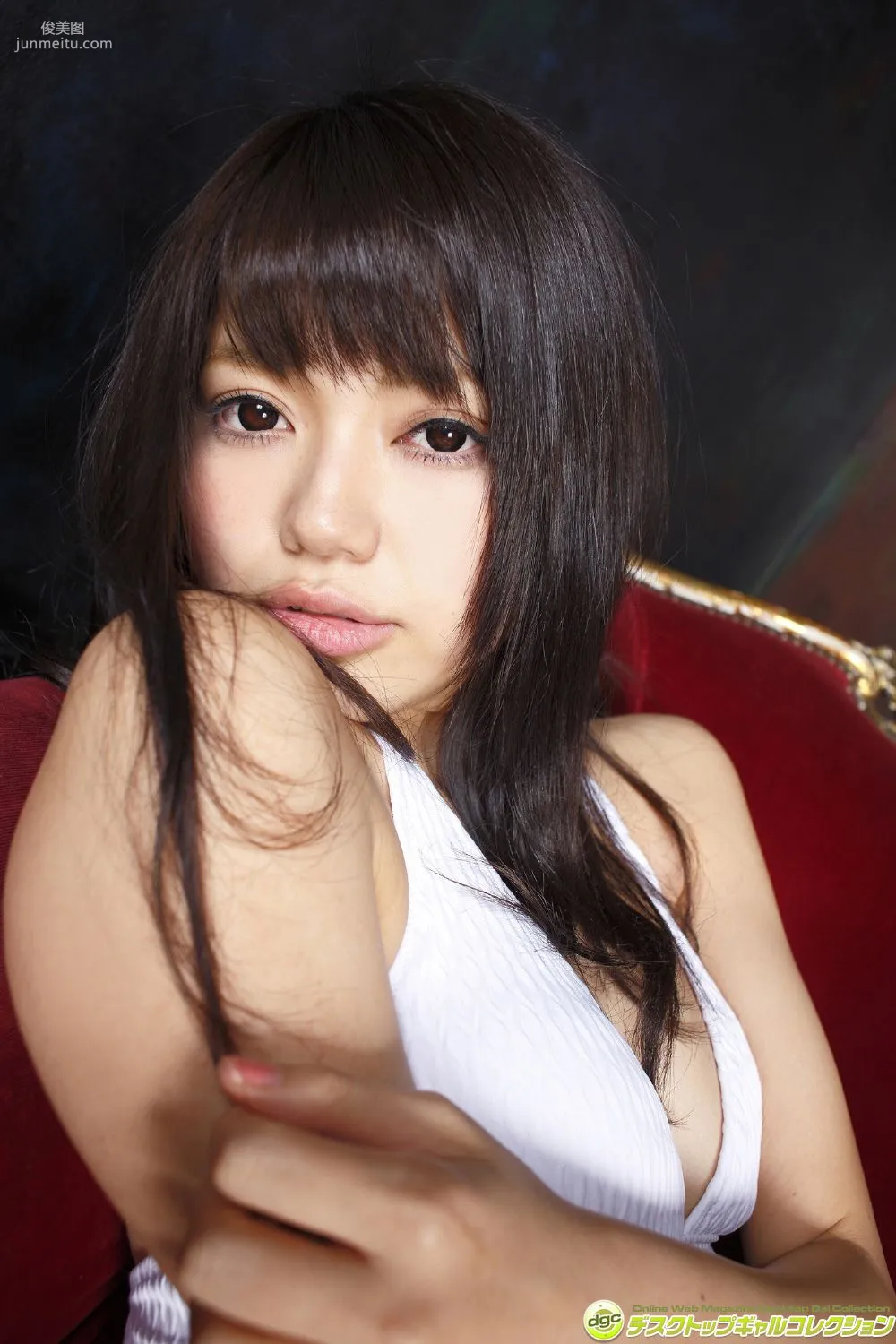 Chiyo Koma, Popularity Soaring! Slender Long Beautiful Legs & G-Cup! Photo Set [DGC] NO.1245 photo 67