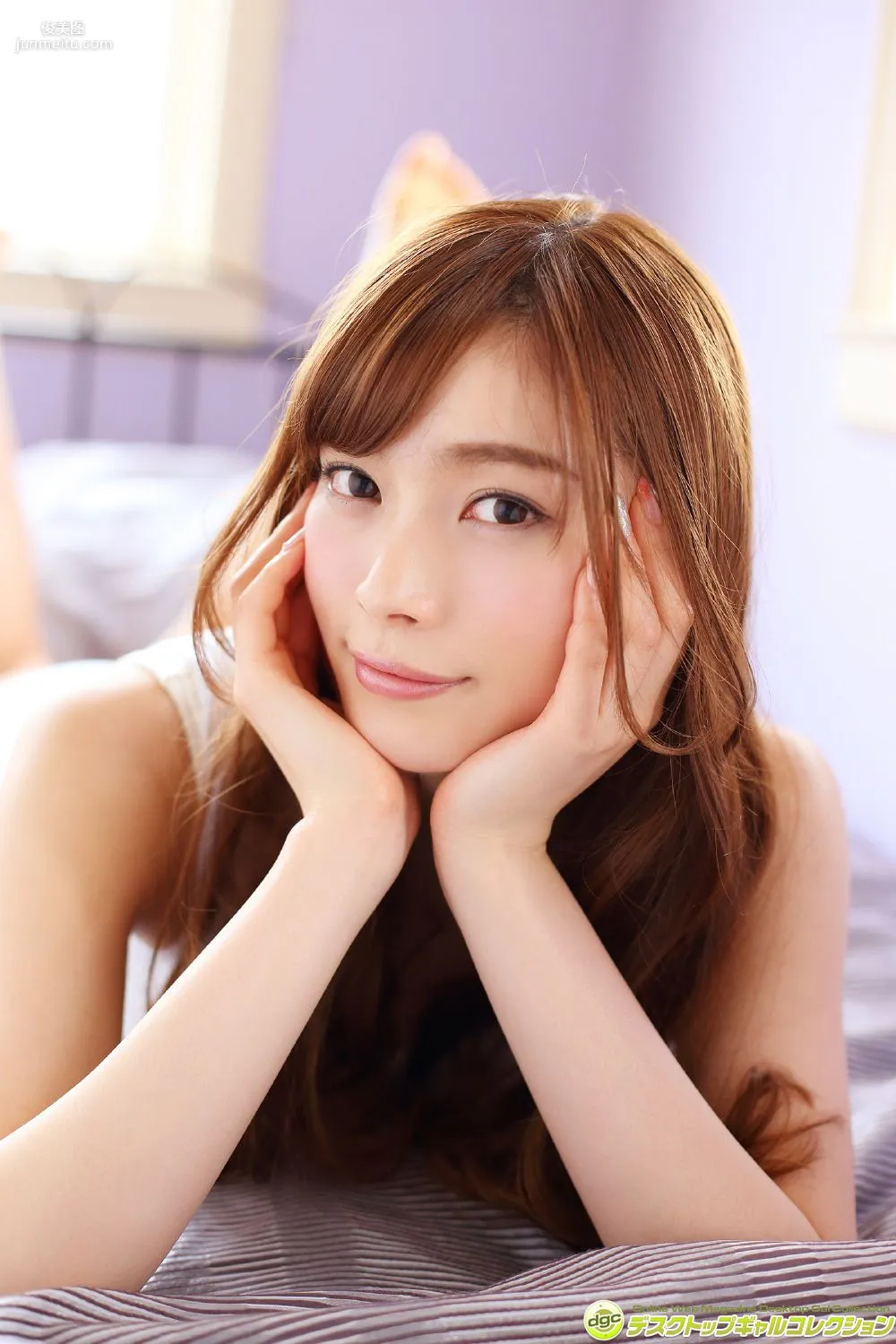 Maho Hashimoto, Slender Body with Translucent White Skin! Photo Set [DGC] NO.1252 photo 59