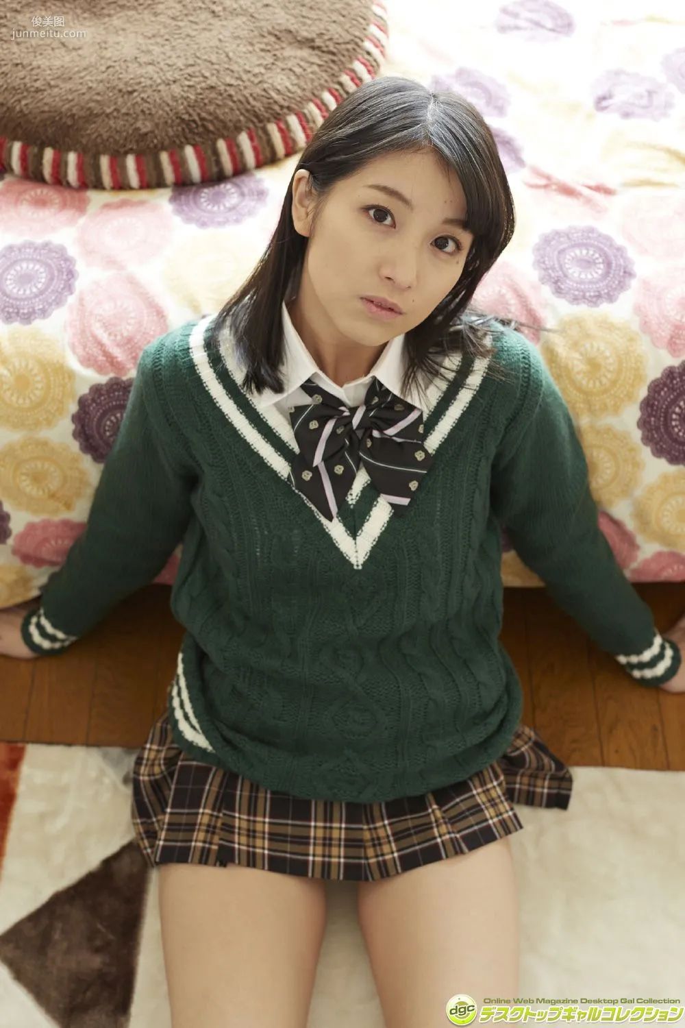 Yuri Kijima, Captivating with a Plump Body That Bursts Out of Her Uniform! Photo Set [DGC] NO.1244 photo 6
