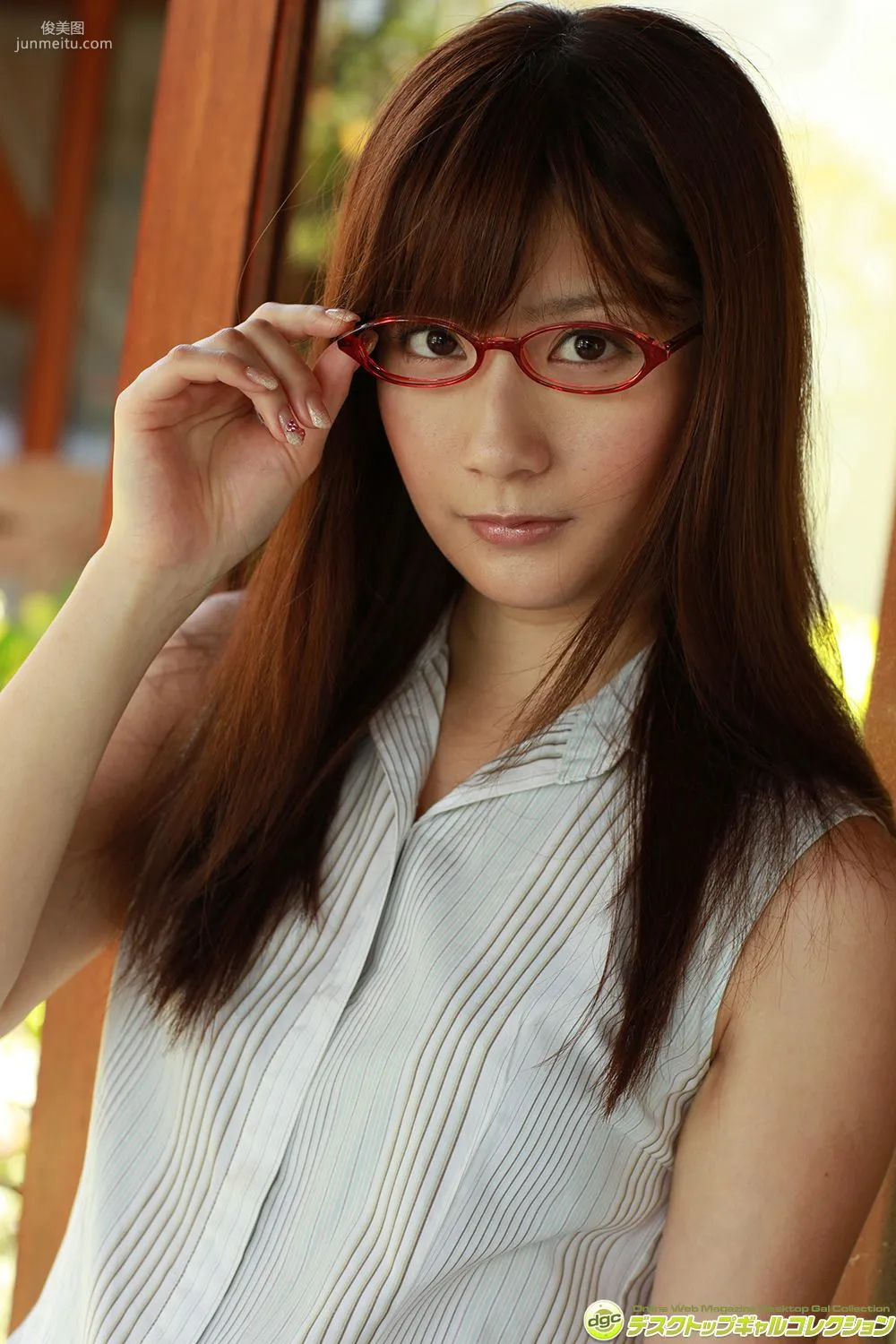 Anna Nakagawa Active in Comedy Too! The Peach Butt Queen of the Gravure World Photo Set [DGC] NO.1263 photo 75