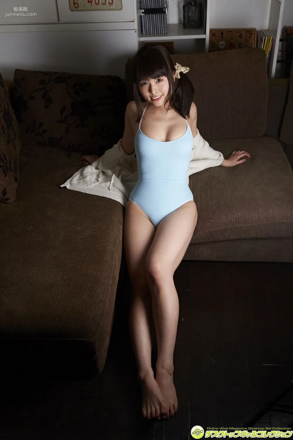立花絵海莉《ベビーフェイスに似合わぬプルプルＧカップ》写真集 [DGC] NO.1250 84
