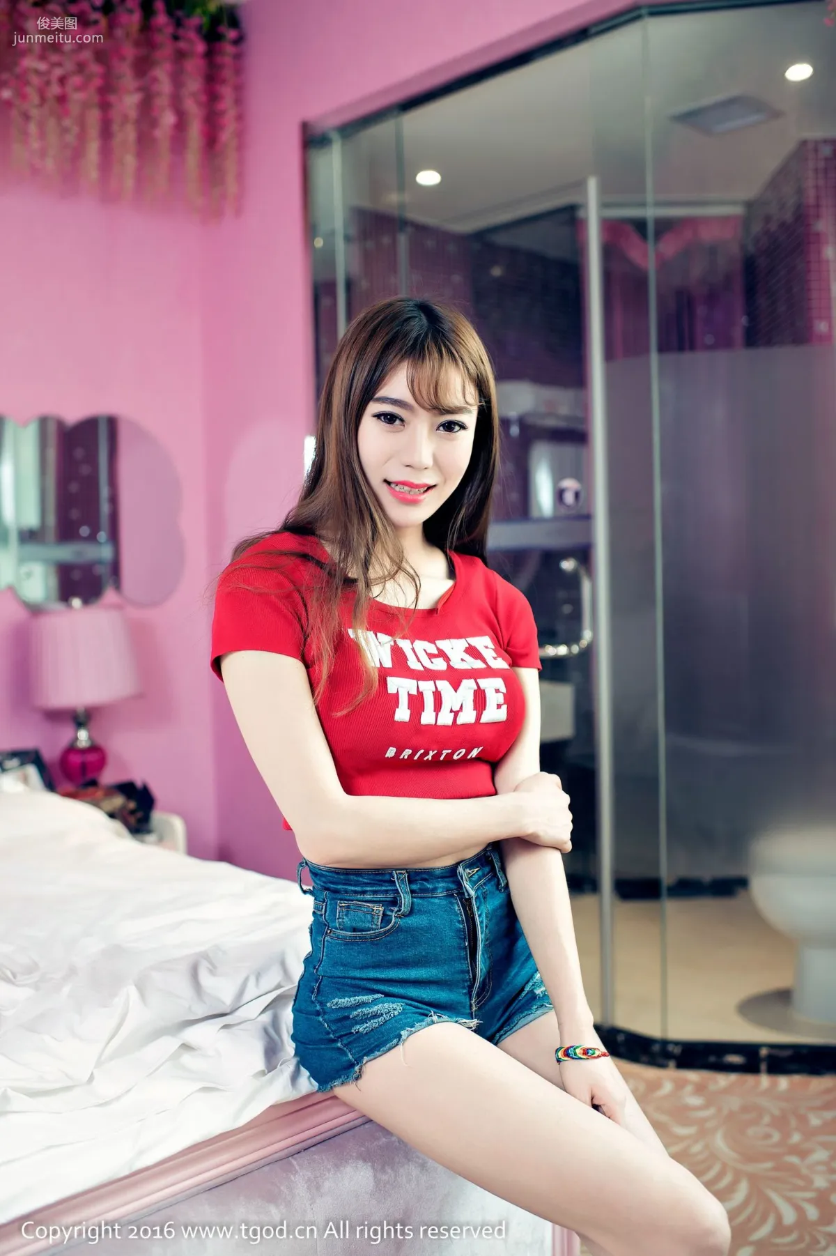 Yutong Ci-ci, Youthful Girl, Lovely and Sweet Red Cherry Lips [TGOD] Photo Set photo 6