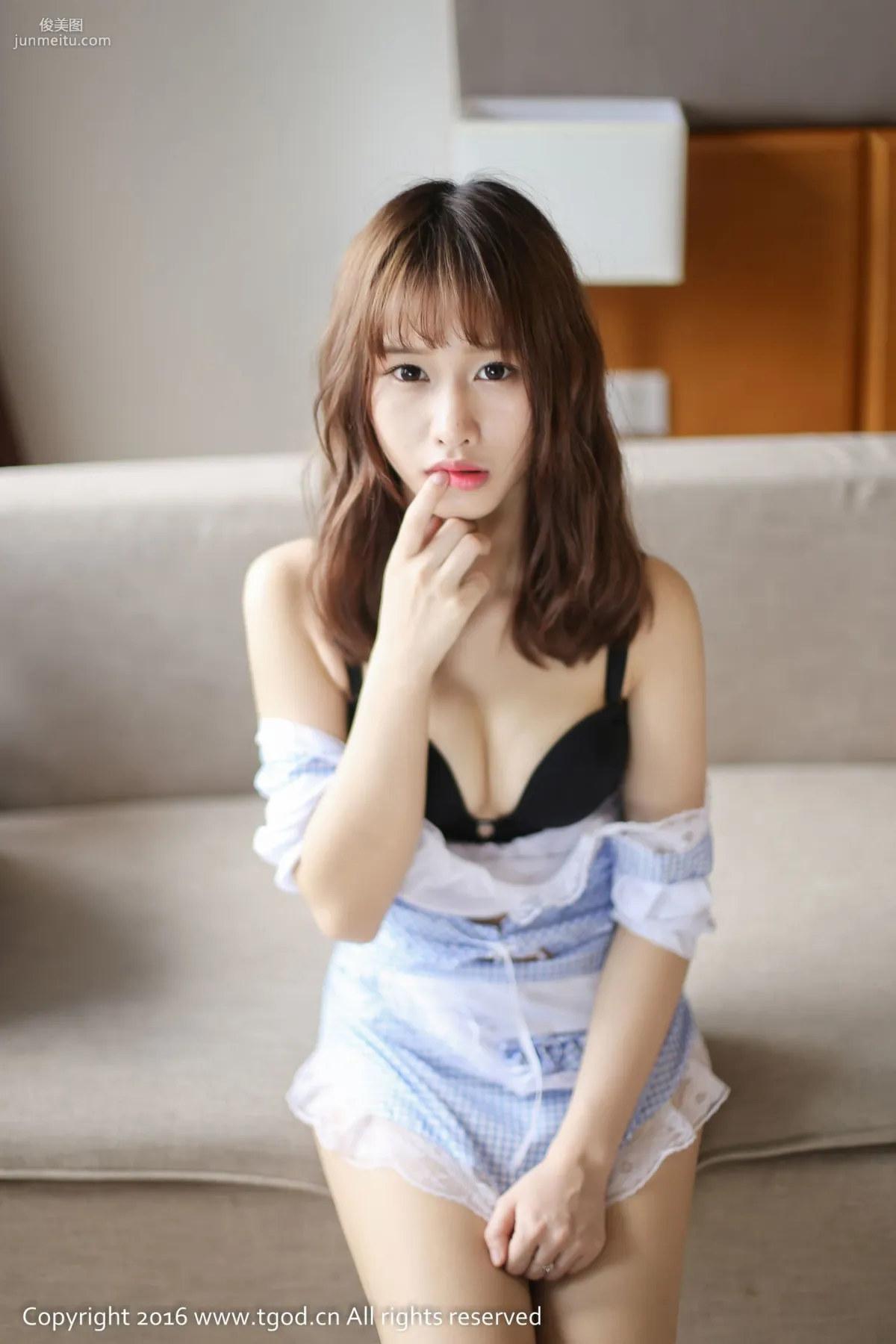 itt Nika Playful and Cute Student Style Uniform Seduction [TGOD] Photo Set photo 25