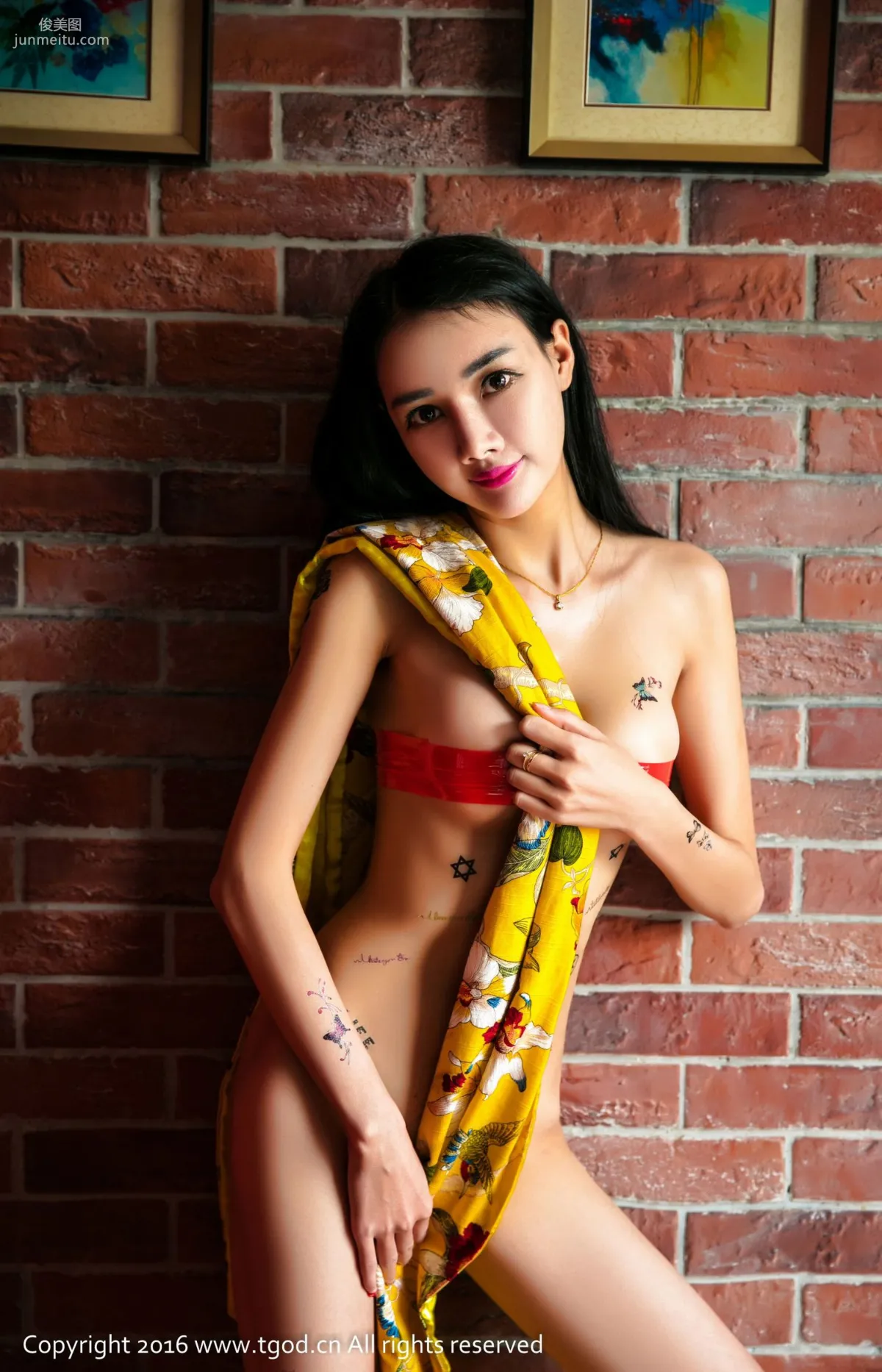 婕西兒jessie《美麗的誘惑》 [推女神TGOD] 寫真集 37