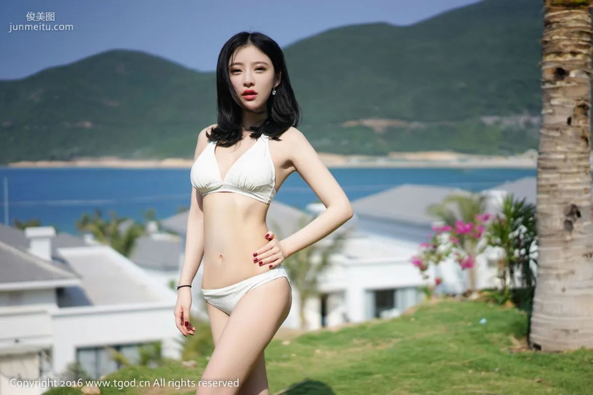 Shi Yijia Kitty Jiang, Pure Face Blooms Only for You [TGOD] Photo Set photo 3