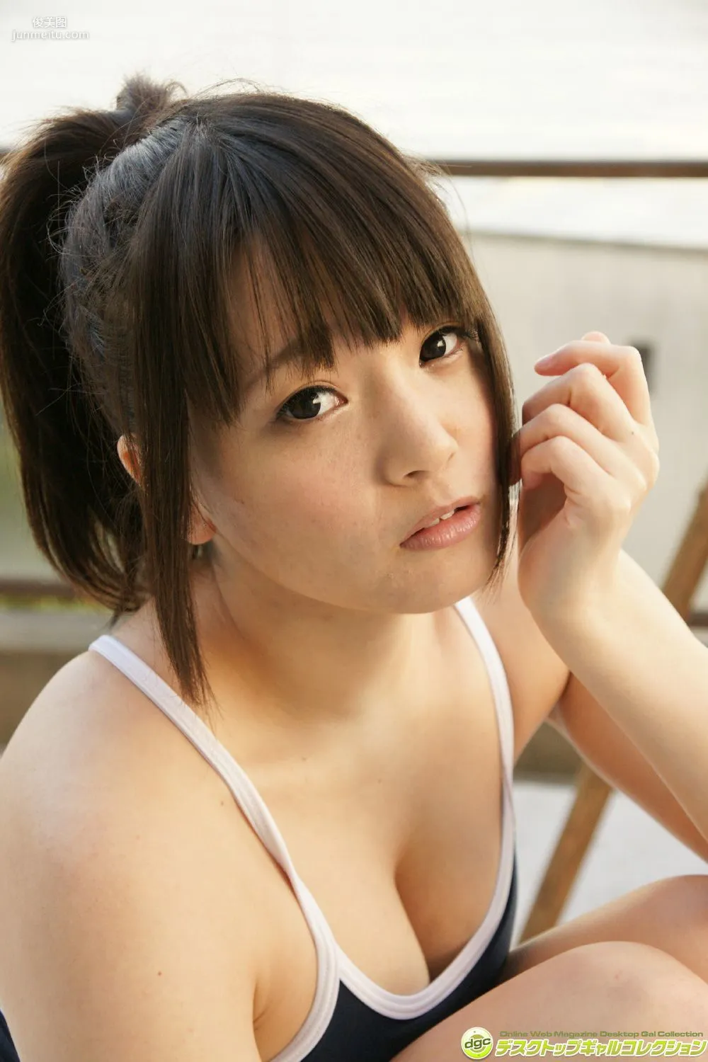 Sakura Momoka, G-Cup Plump Big Bust Loli Girl!! Photo Set [DGC] NO.1272 photo 56
