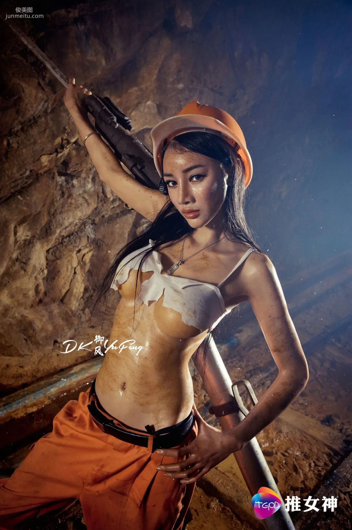 婕西兒jessie《礦工女神》 [推女神TGOD] 寫真集 13