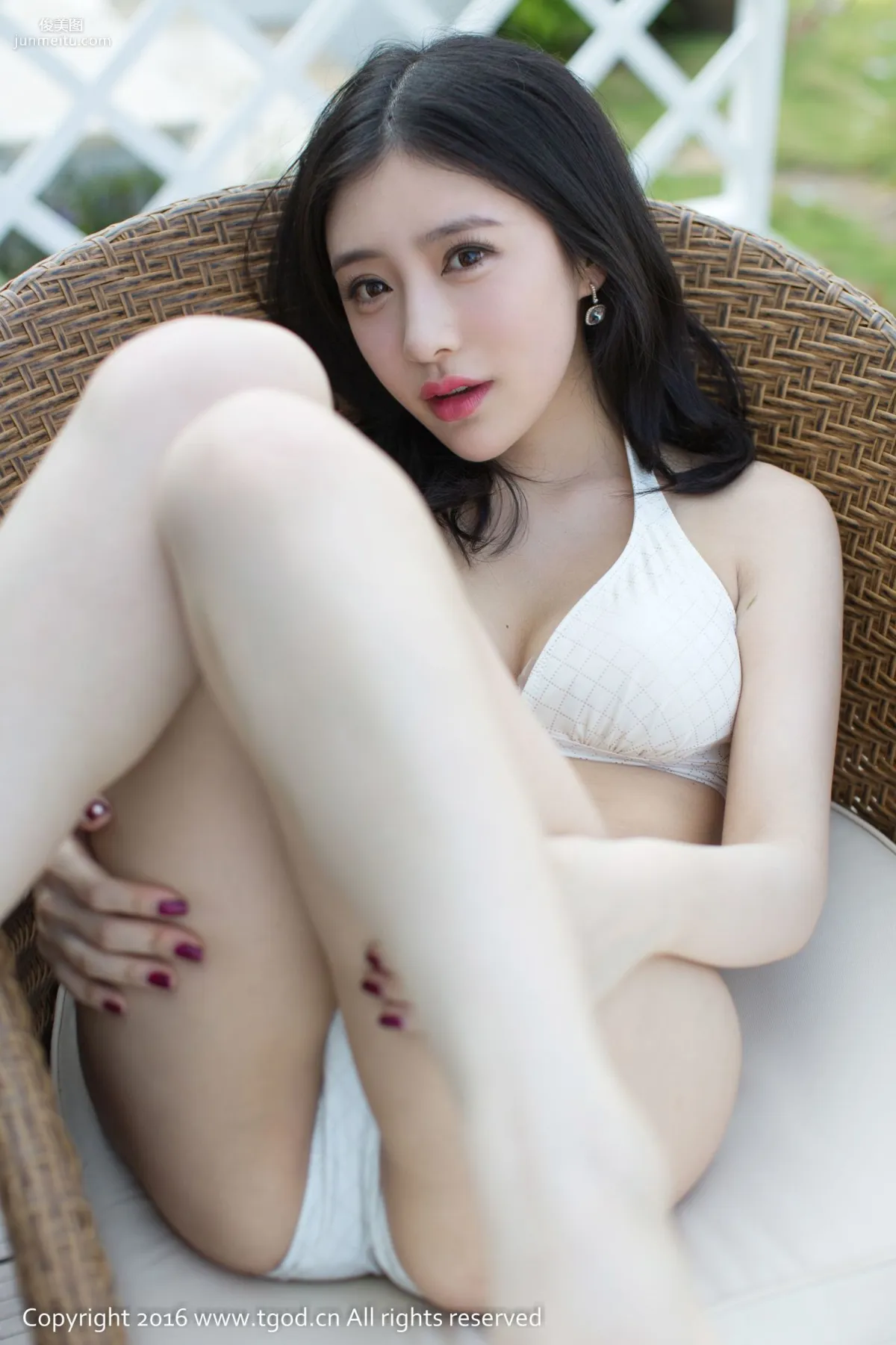Shi Yijia Kitty Jiang Beautiful Enough to Eat, Fair as Frost [TGOD] Photo Set photo 39