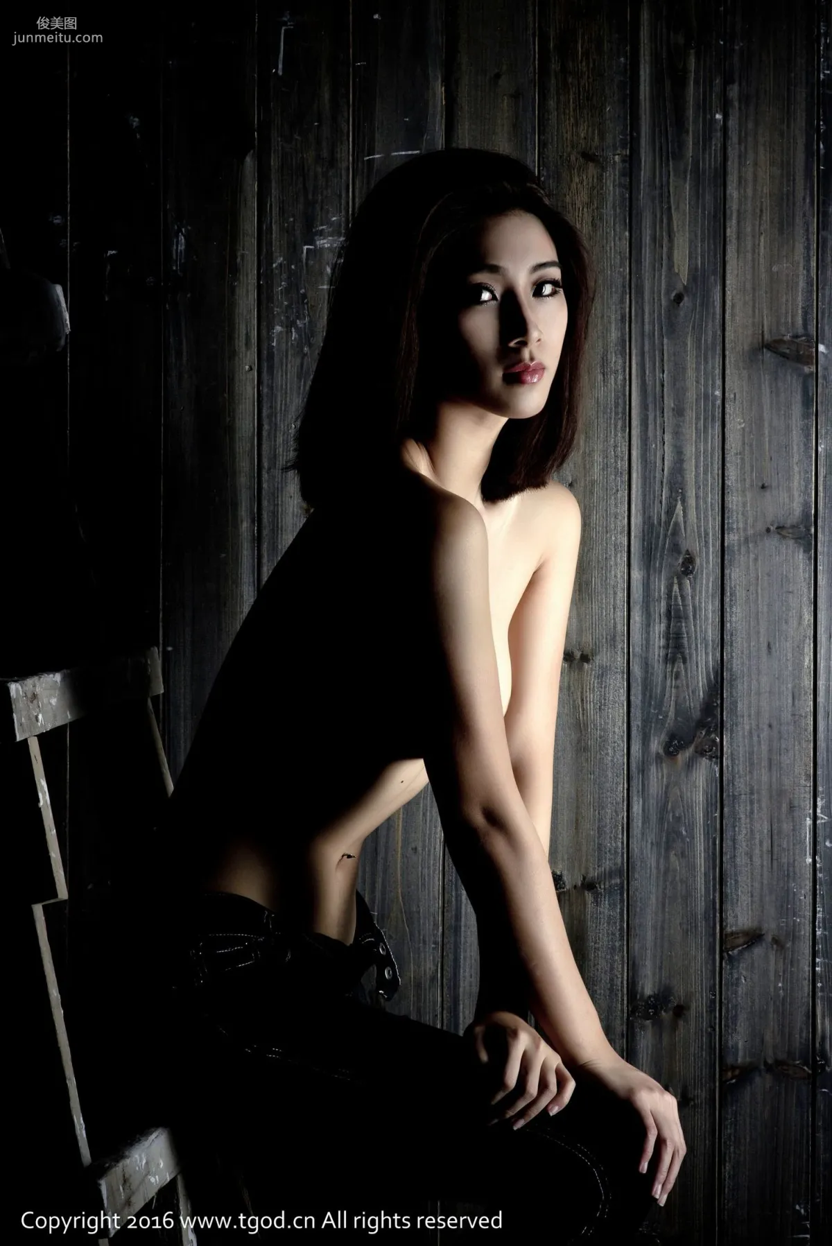 Lee Xiaotang, Girl Obsessed with Tattoos, Primitive Wildness [TGOD] Photo Set photo 60
