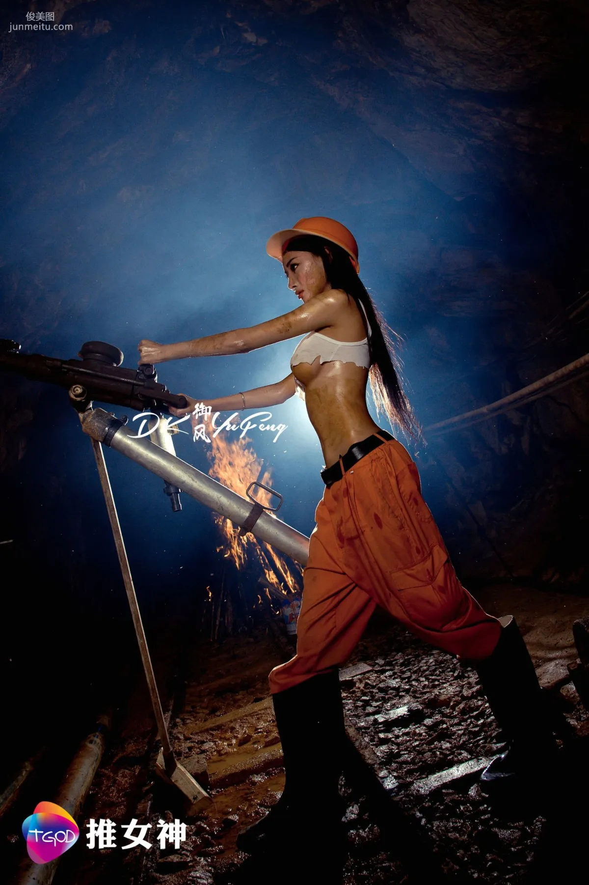 婕西兒jessie《礦工女神》 [推女神TGOD] 寫真集 10