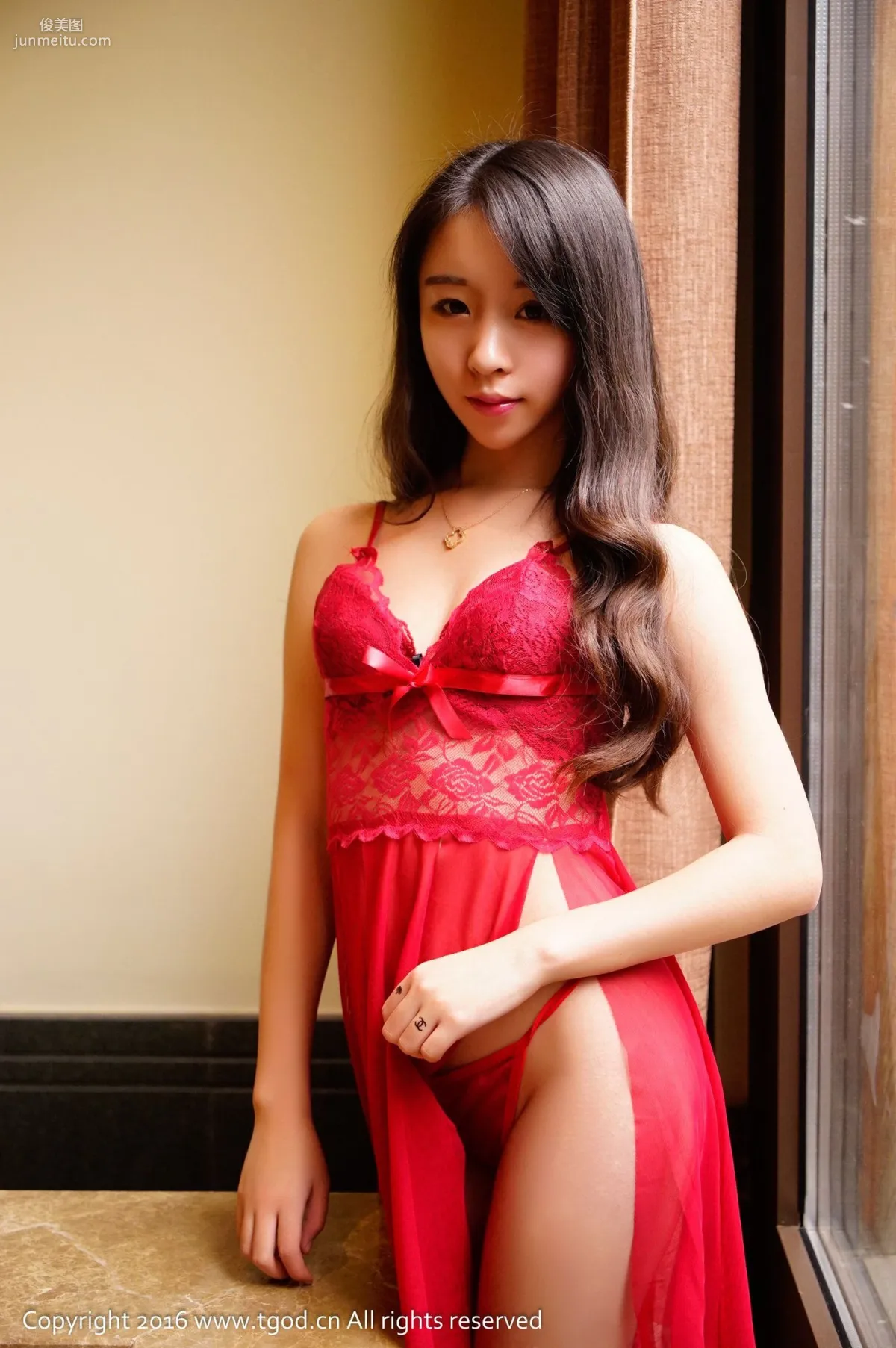 Zixuan Crystal, Pure and Hot Good Girl [TGOD] Photo Set photo 30