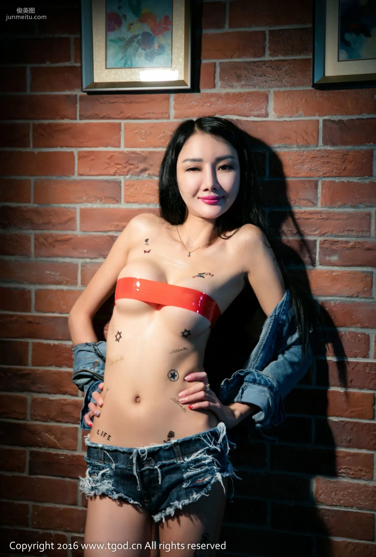 婕西兒jessie《美麗的誘惑》 [推女神TGOD] 寫真集 16