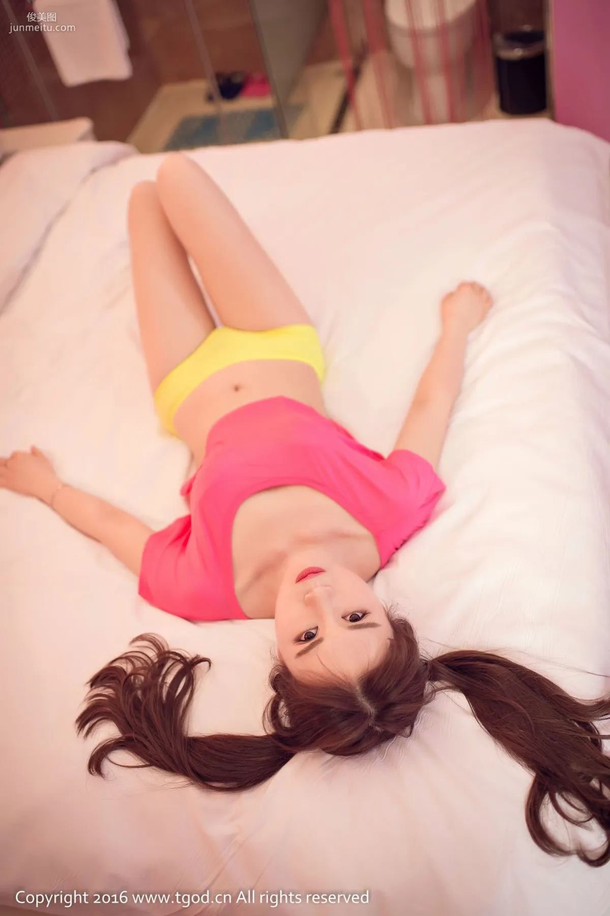 Lu Xiaobai Bum, Pure Ponytail Little Princess [TGOD] Photo Set photo 11
