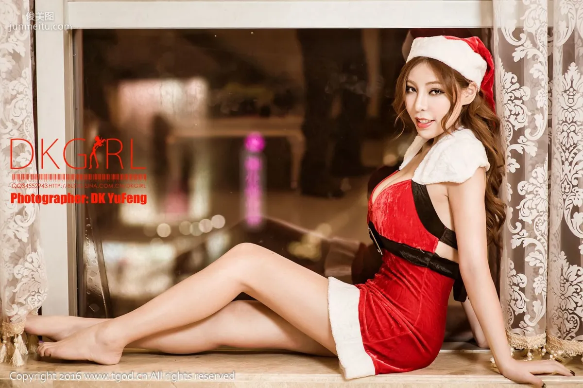 Elise Tan Xiaotong, F-Cup Gorgeous Display of Sexy Boudoir [TGOD] Photo Set photo 25