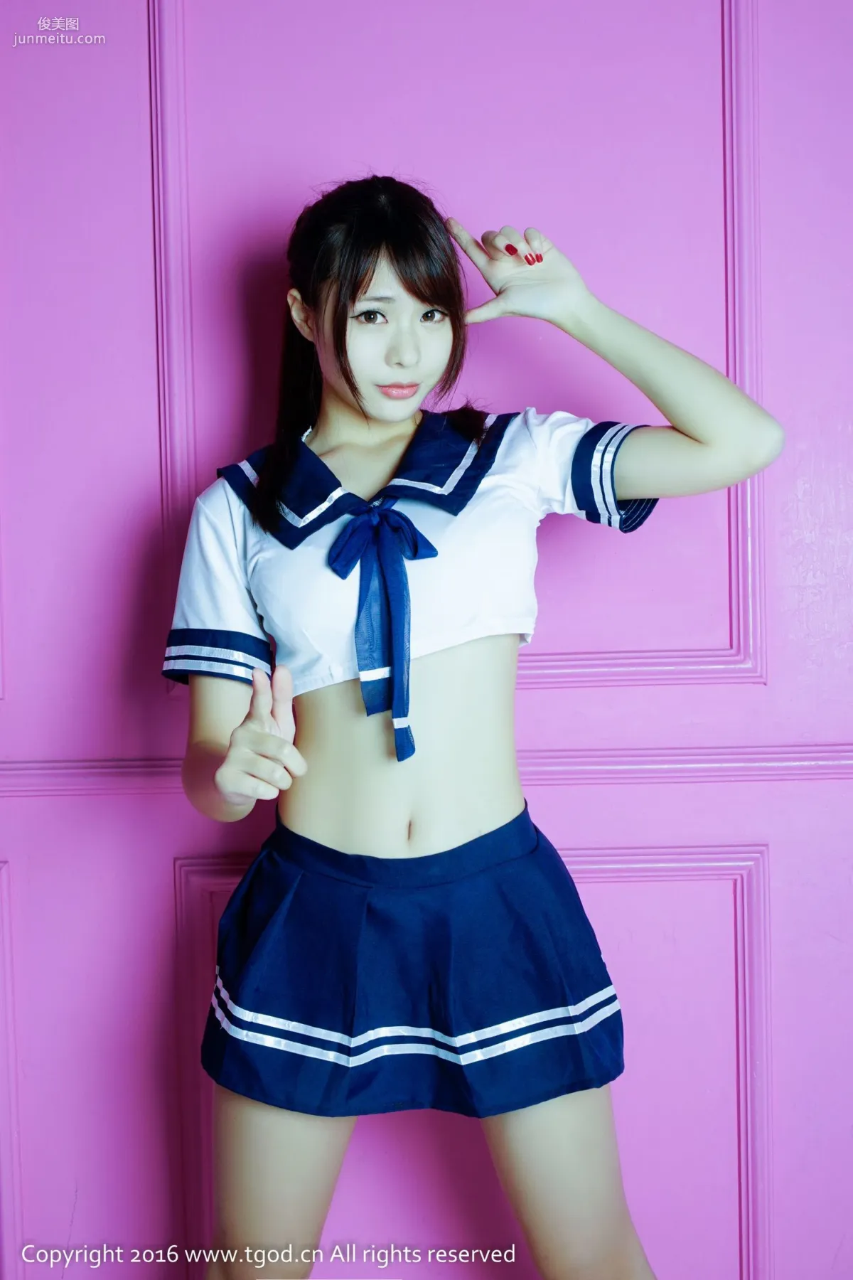 Hani HaaNi, Baby Face and Big Bust Little Bad Girl [TGOD] Photo Set photo 32