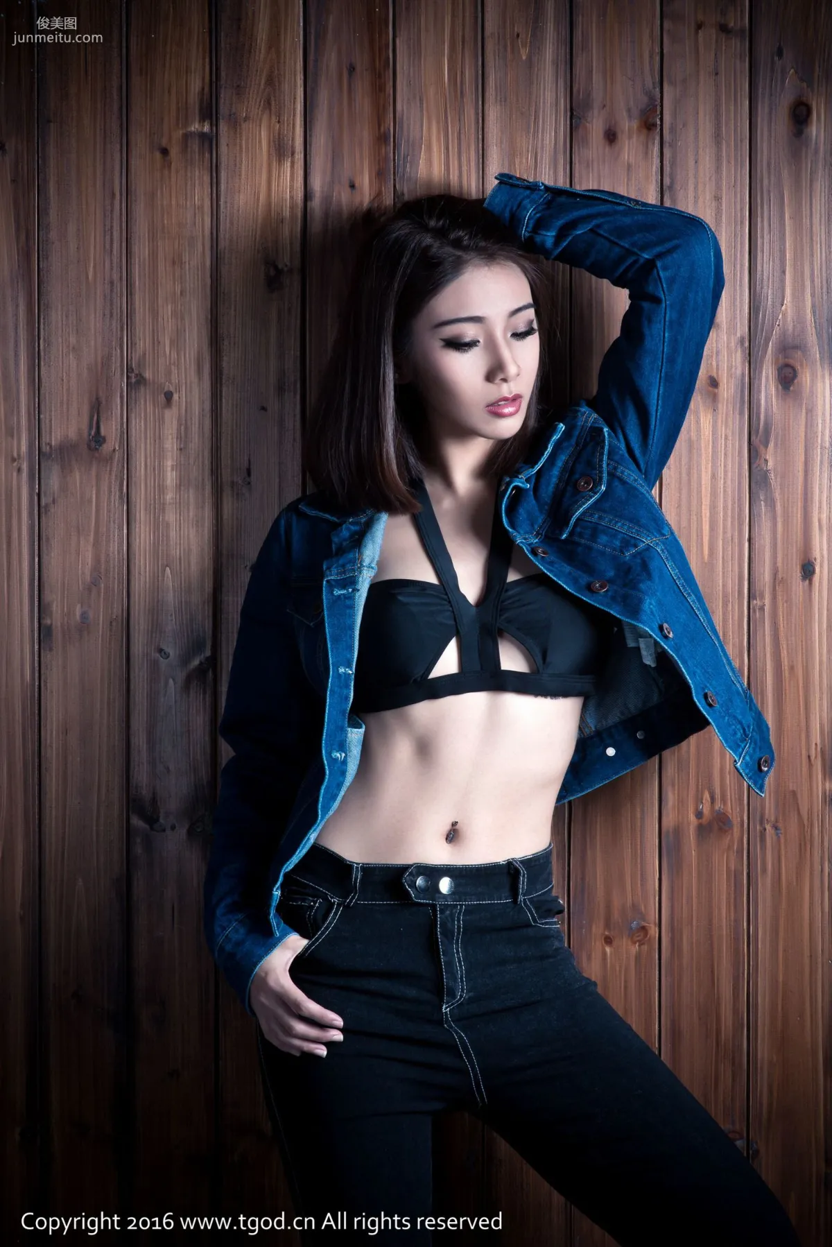 Lee Xiaotang, Girl Obsessed with Tattoos, Primitive Wildness [TGOD] Photo Set photo 44